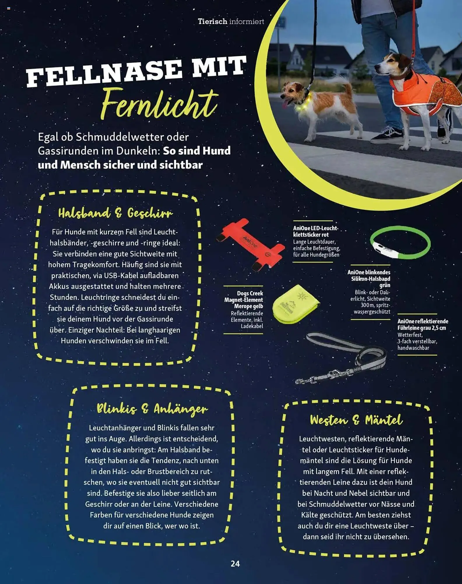 Fressnapf Magazin von 1. September bis 31. Oktober 2025 - Prospekt seite 24