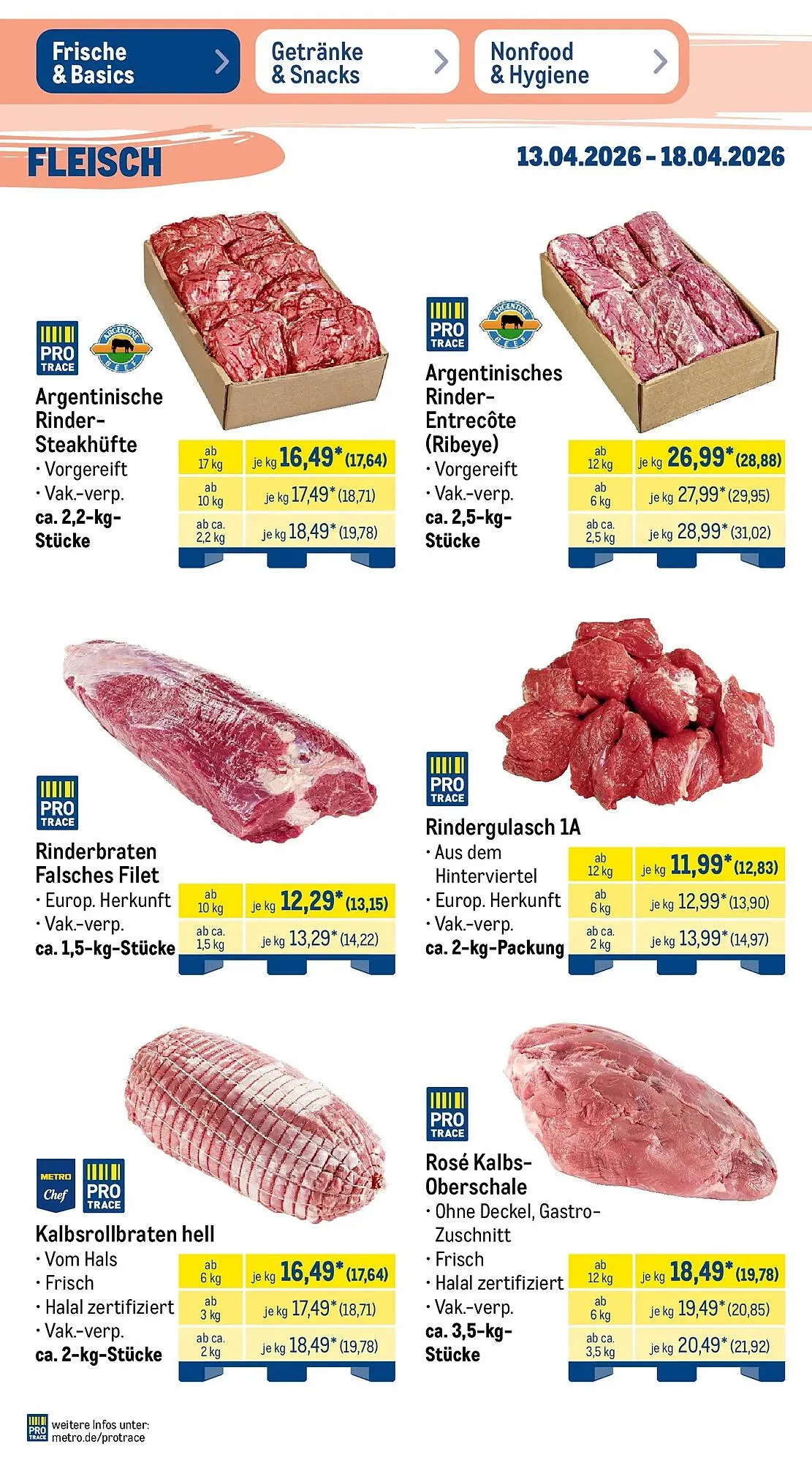 METRO Prospekt von 12. April bis 18. April 2026 - Prospekt seite 2