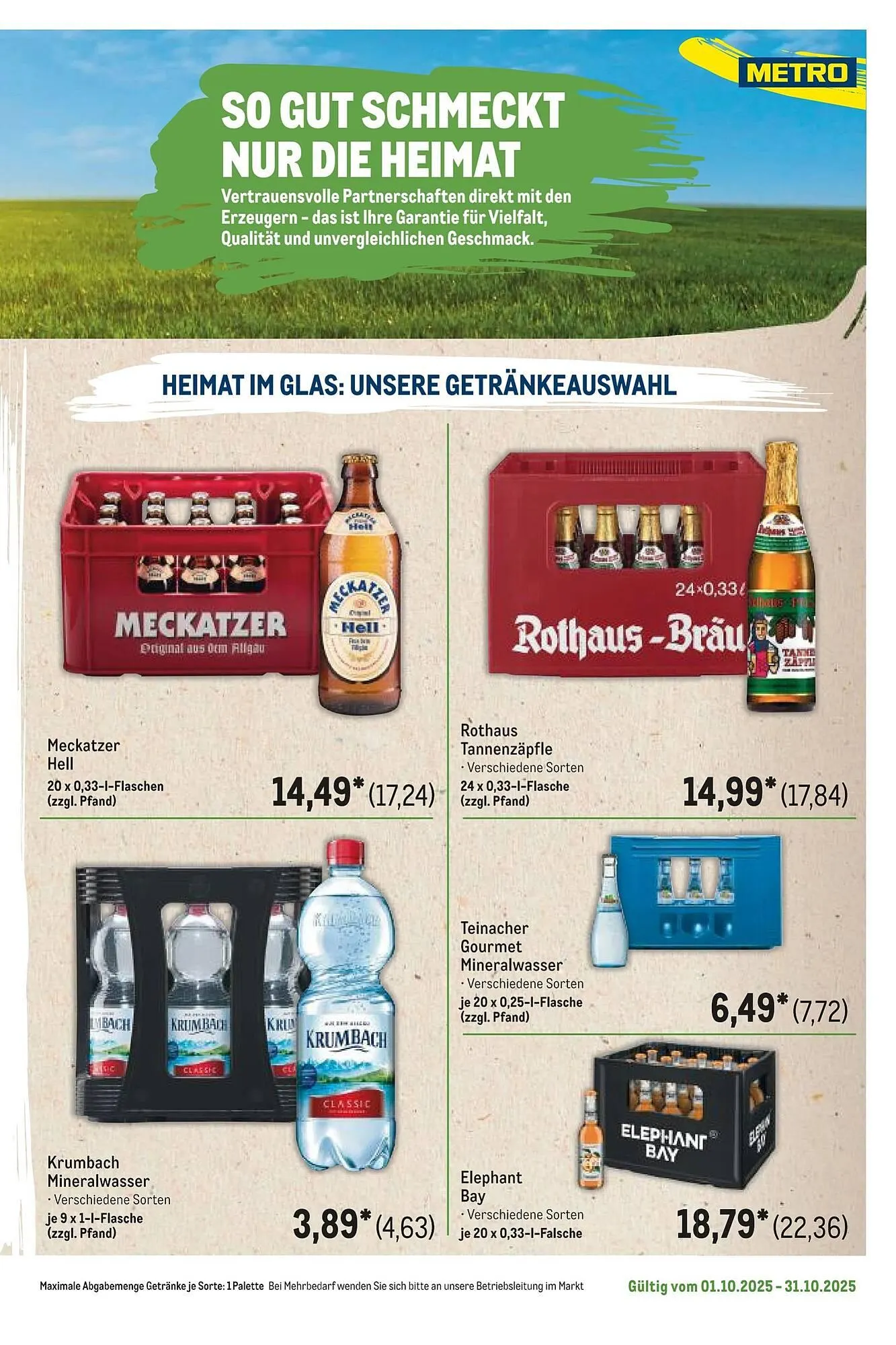 METRO Prospekt von 1. Oktober bis 31. Oktober 2025 - Prospekt seite 105