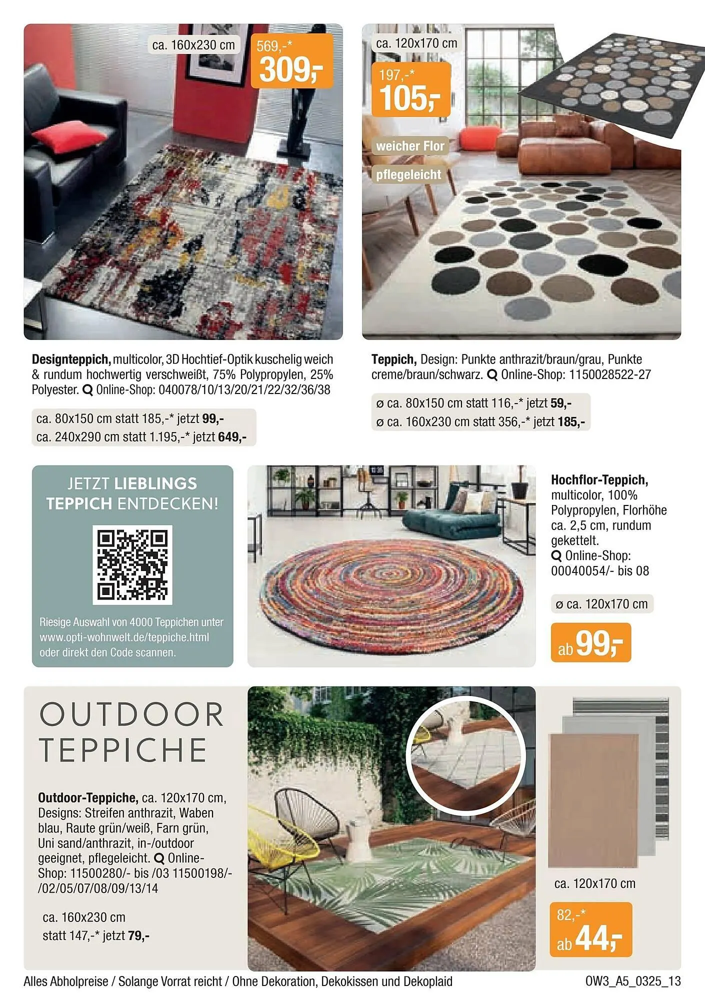 Opti Wohnwelt Prospekt von 27. Februar bis 23. März 2025 - Prospekt seite 13