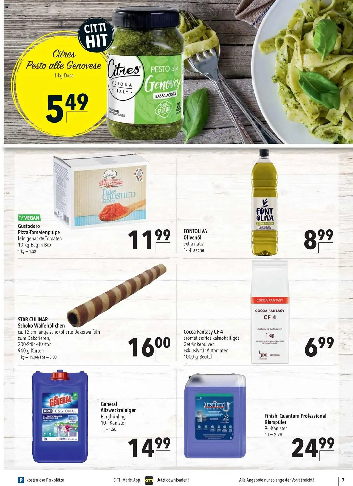 CITTI Markt Prospekt von 7. Mai bis 20. Mai 2025 - Prospekt seite 7