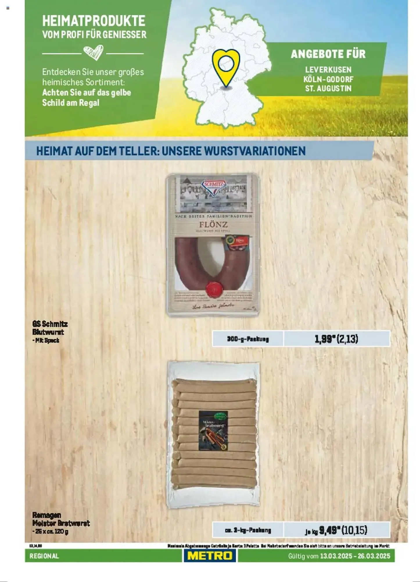 METRO Prospekt von 13. März bis 26. März 2025 - Prospekt seite 48
