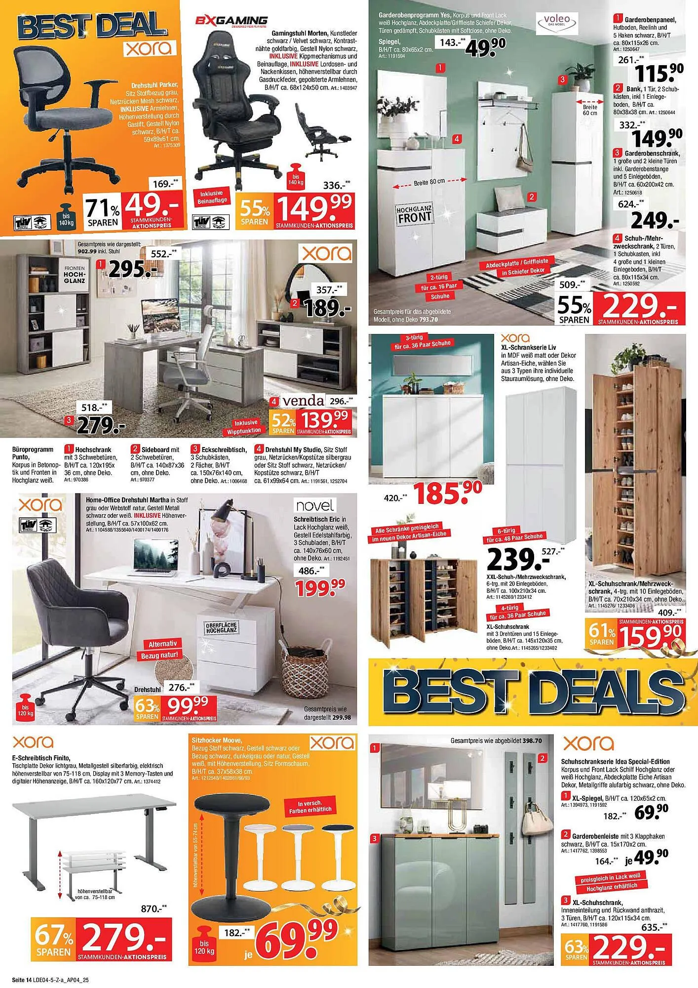 Zurbrüggen Prospekt von 28. März bis 12. April 2025 - Prospekt seite 14