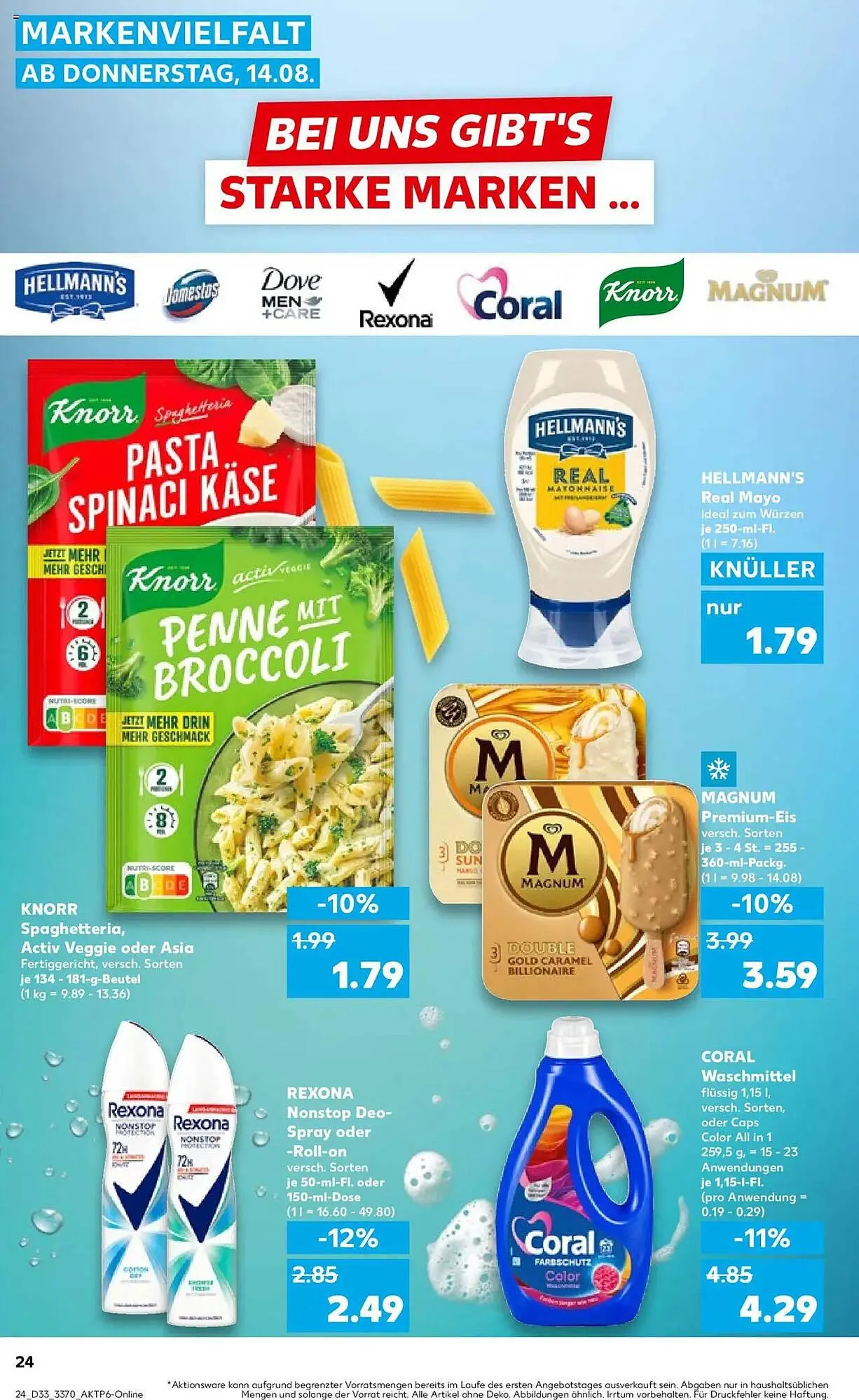 Kaufland Prospekt von 14. August bis 20. August 2025 - Prospekt seite 26