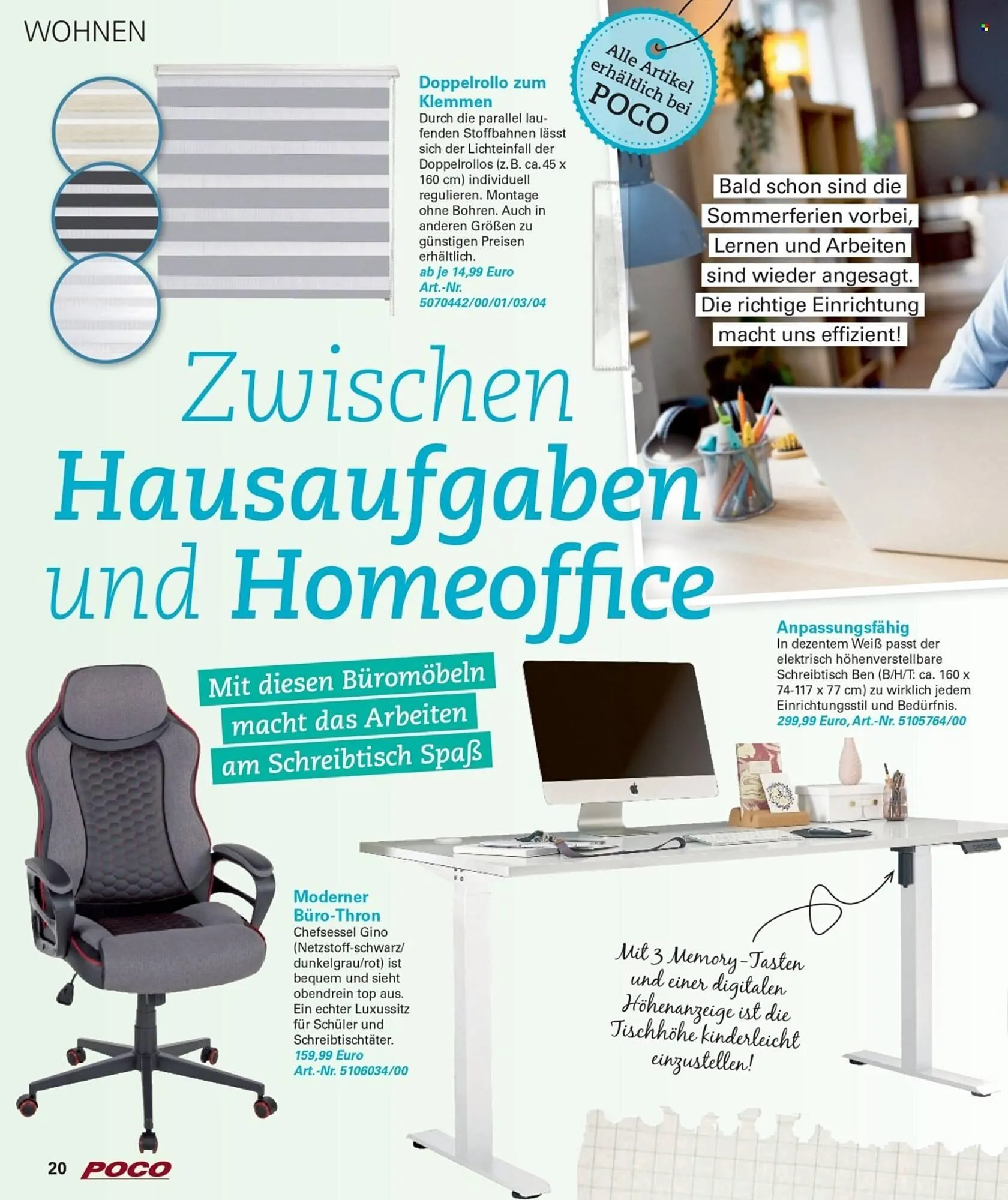 Poco Prospekt von 23. Juni bis 31. August 2025 - Prospekt seite 20