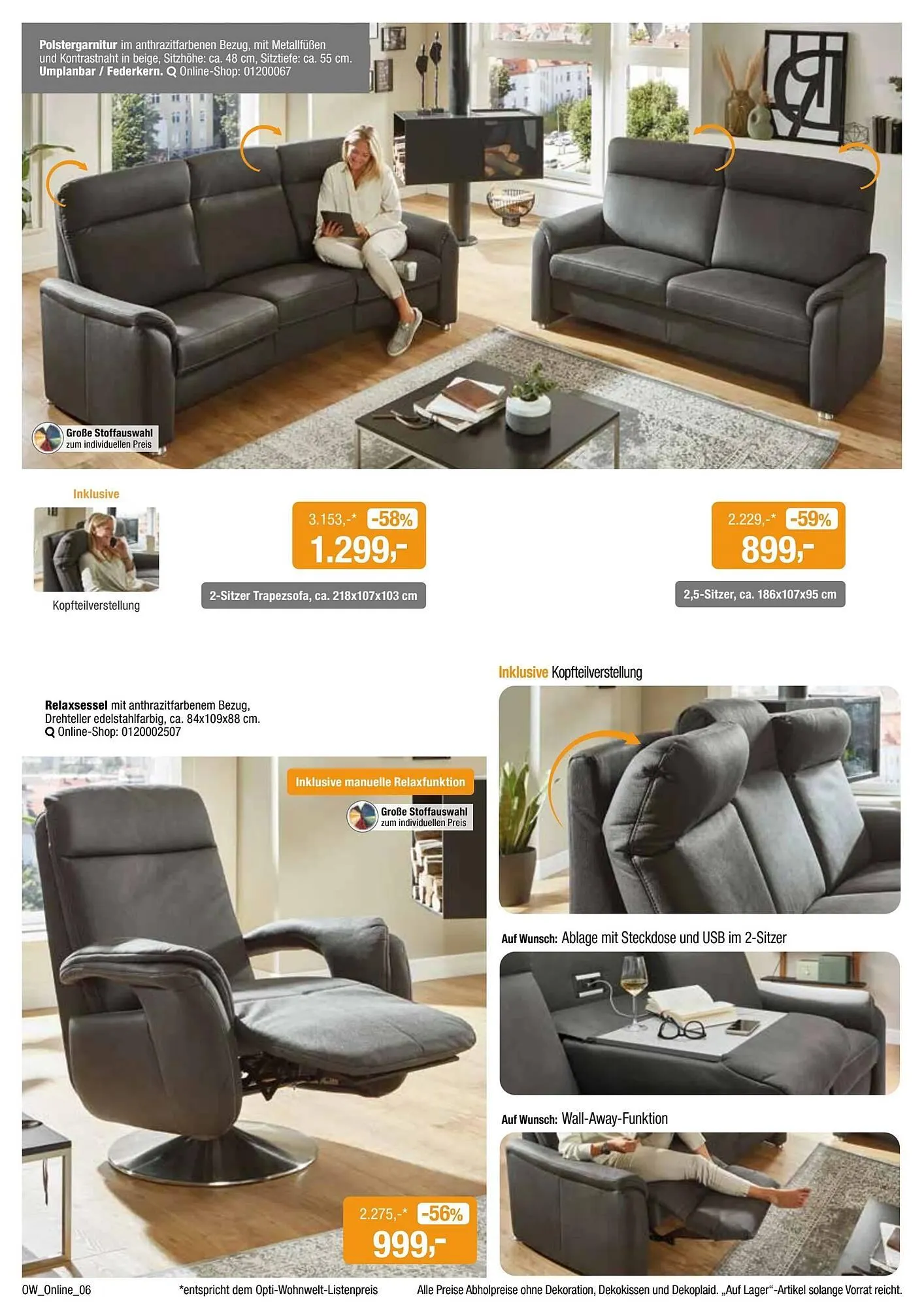 Opti Wohnwelt Prospekt von 13. April bis 24. April 2025 - Prospekt seite 6