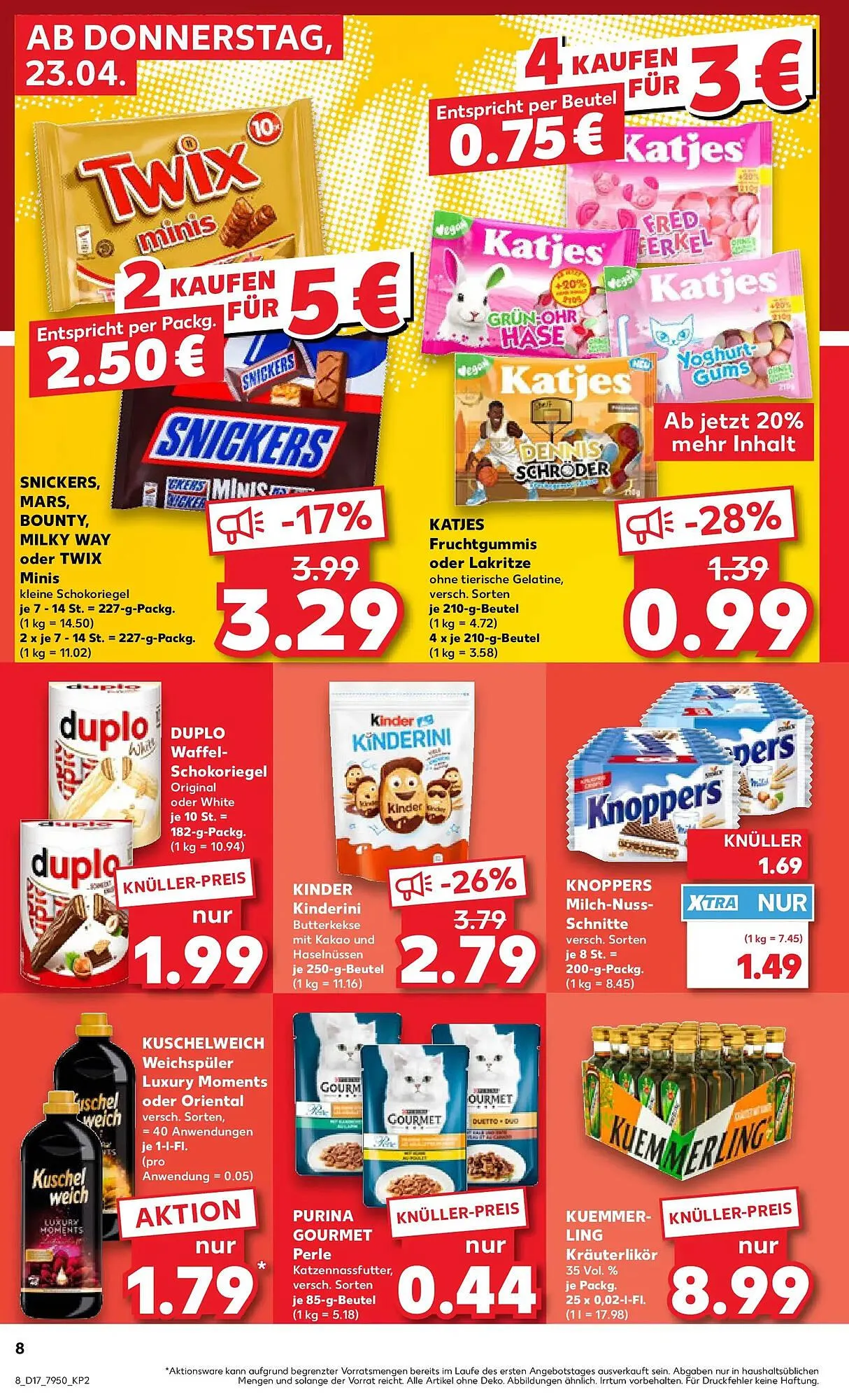 Kaufland Prospekt von 19. April bis 22. April 2026 - Prospekt seite 20