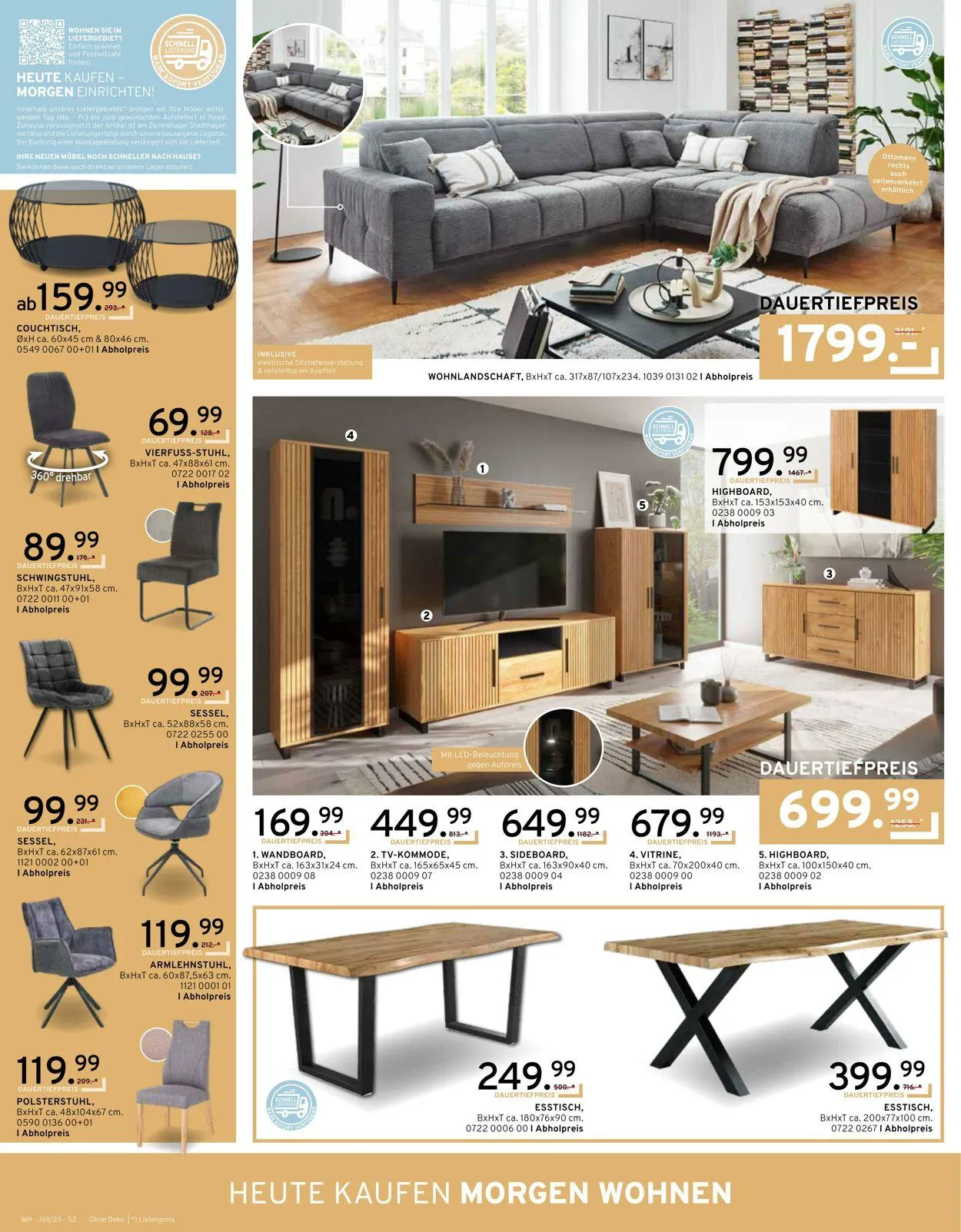 Möbel Heinrich Aktueller Prospekt von 23. April bis 25. Mai 2025 - Prospekt seite 2