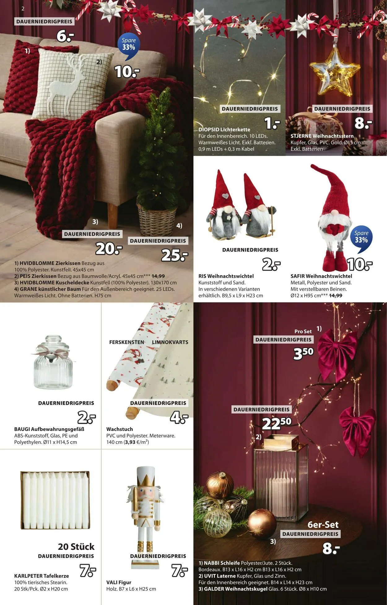 JYSK von 9. Dezember bis 23. Dezember 2025 - Prospekt seite 3