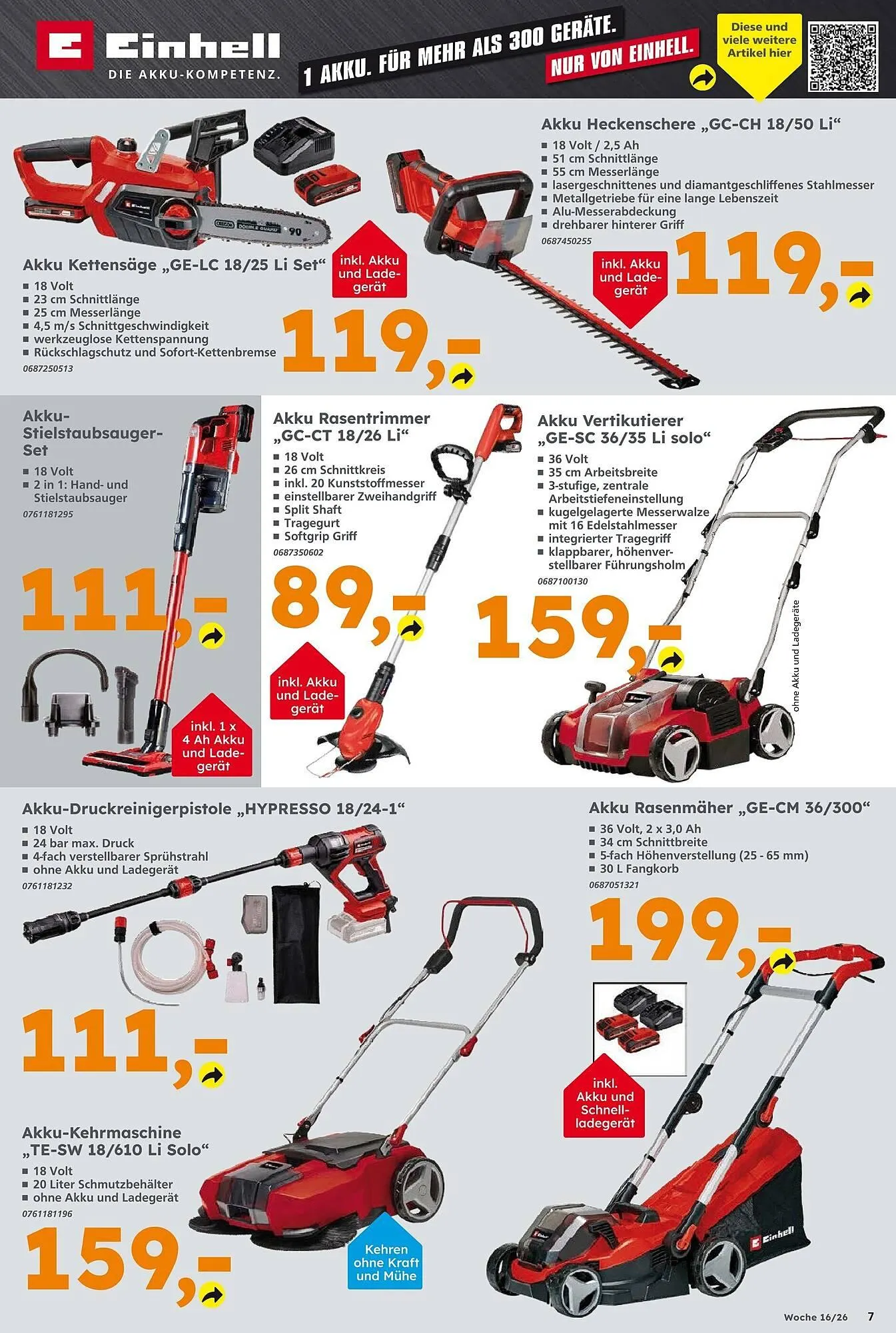 Globus Baumarkt Prospekt von 12. April bis 18. April 2026 - Prospekt seite 7