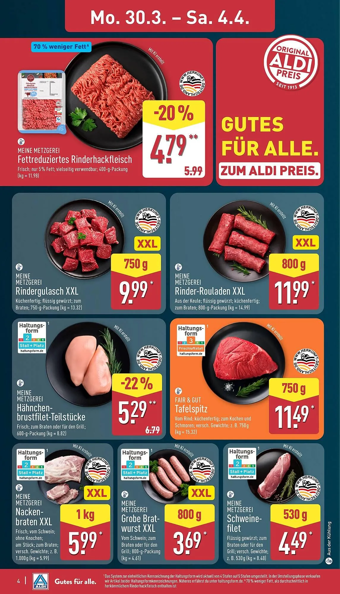 Aldi Nord Prospekt von 30. März bis 4. April 2026 - Prospekt seite 4