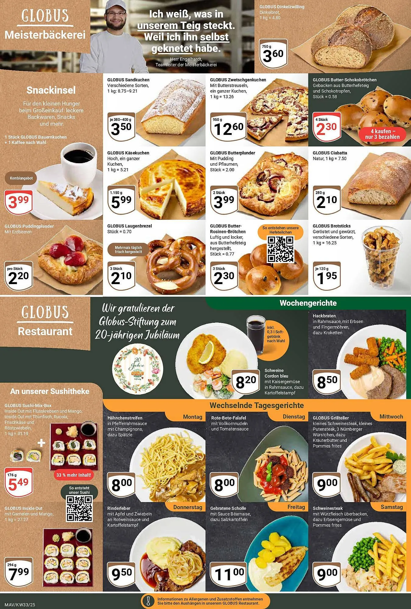 Globus Prospekt von 11. August bis 16. August 2025 - Prospekt seite 9