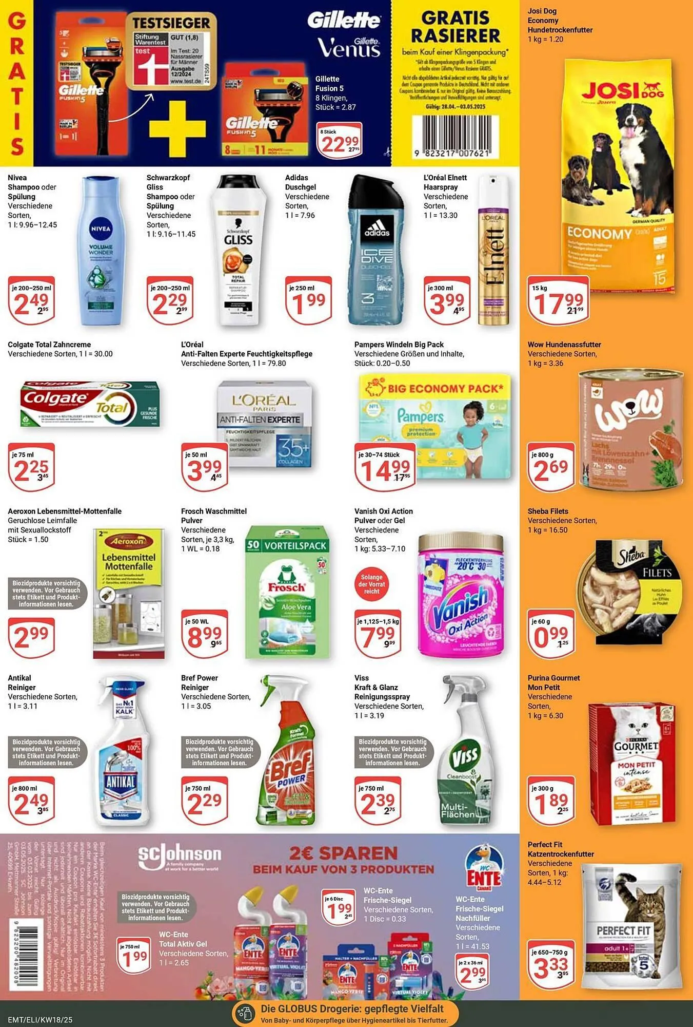 Globus Prospekt von 28. April bis 3. Mai 2025 - Prospekt seite 23