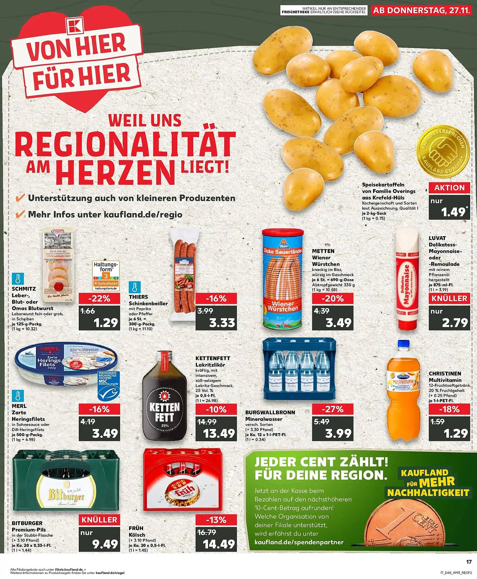 Kaufland Prospekt von 30. November bis 3. Dezember 2025 - Prospekt seite 17