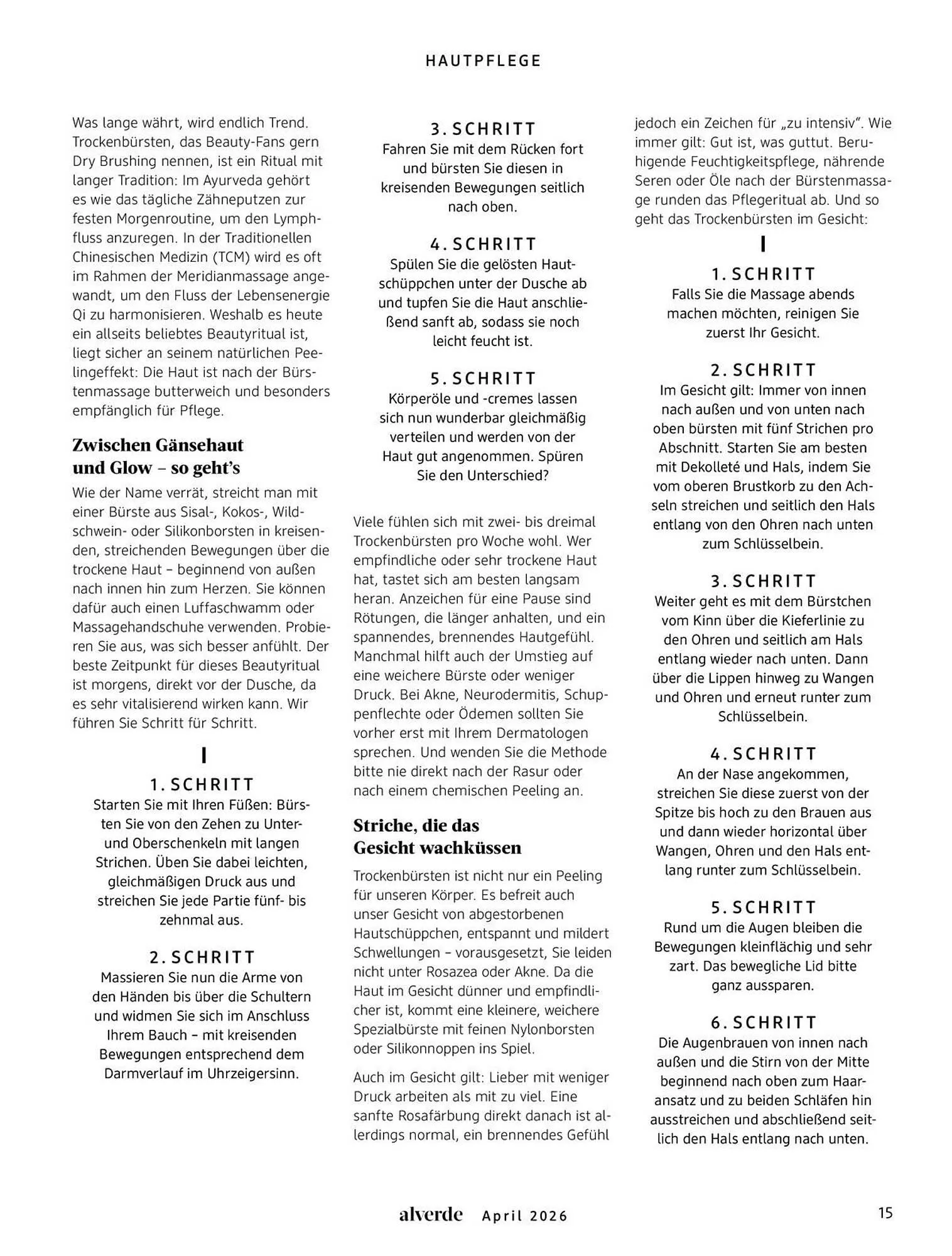 Dm drogerie Magazin von 1. April bis 30. April 2026 - Prospekt seite 15