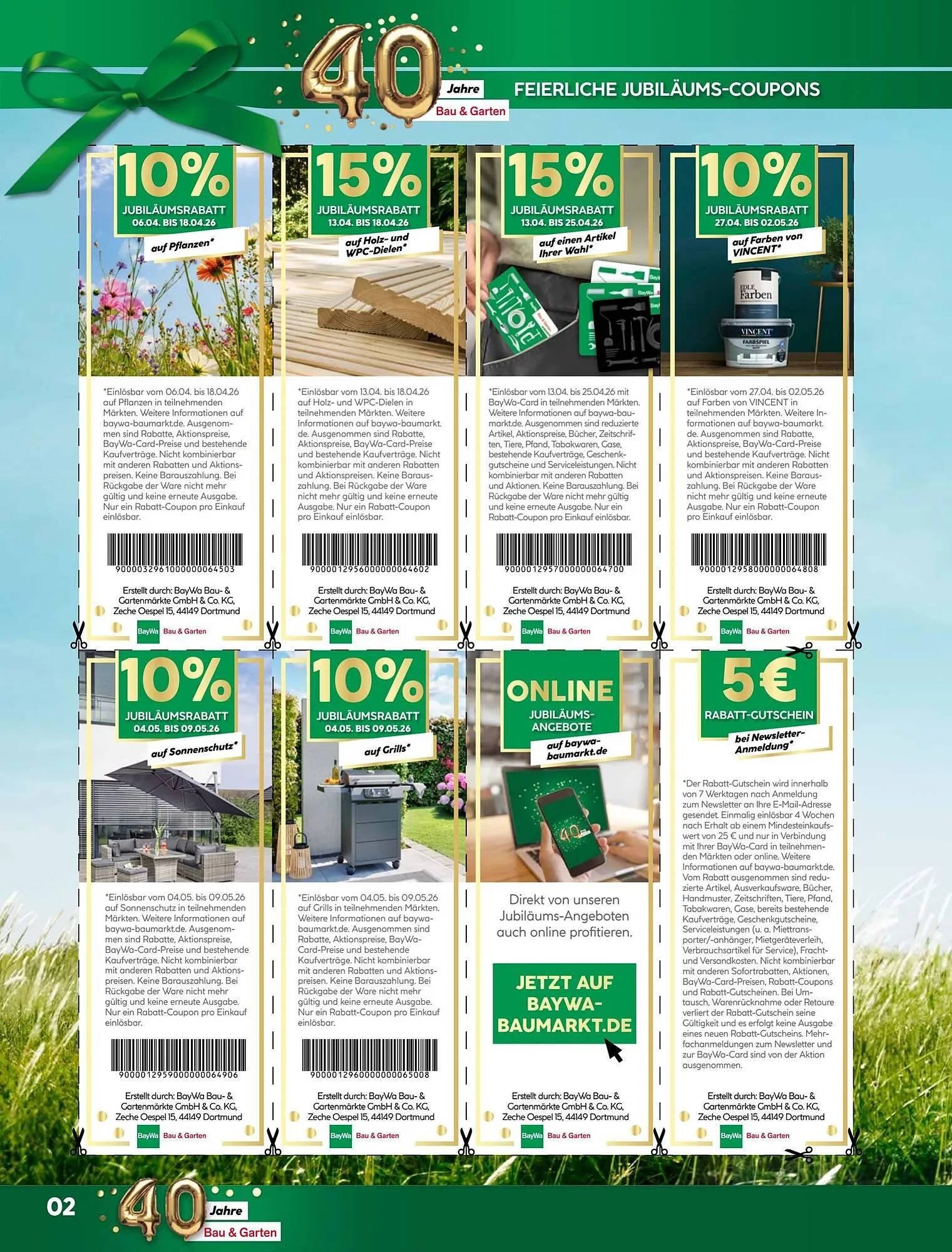 BayWa Bau & Garten Prospekt von 30. März bis 5. April 2026 - Prospekt seite 2