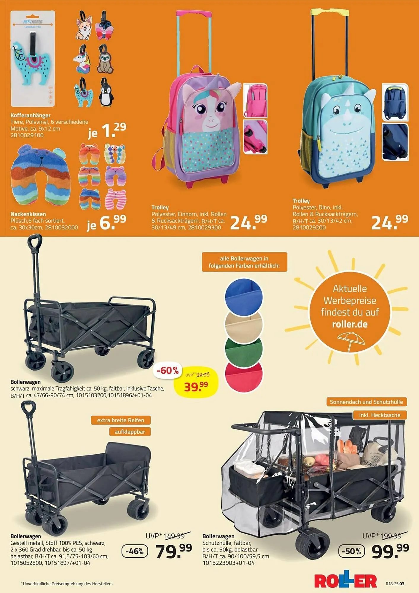 ROLLER Prospekt von 28. April bis 2. Mai 2025 - Prospekt seite 3