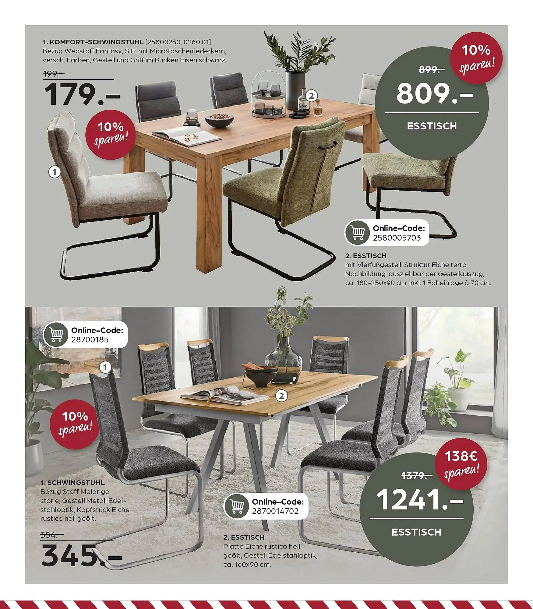 Möbel Buss Prospekt von 1. Januar bis 12. Januar 2026 - Prospekt seite 25