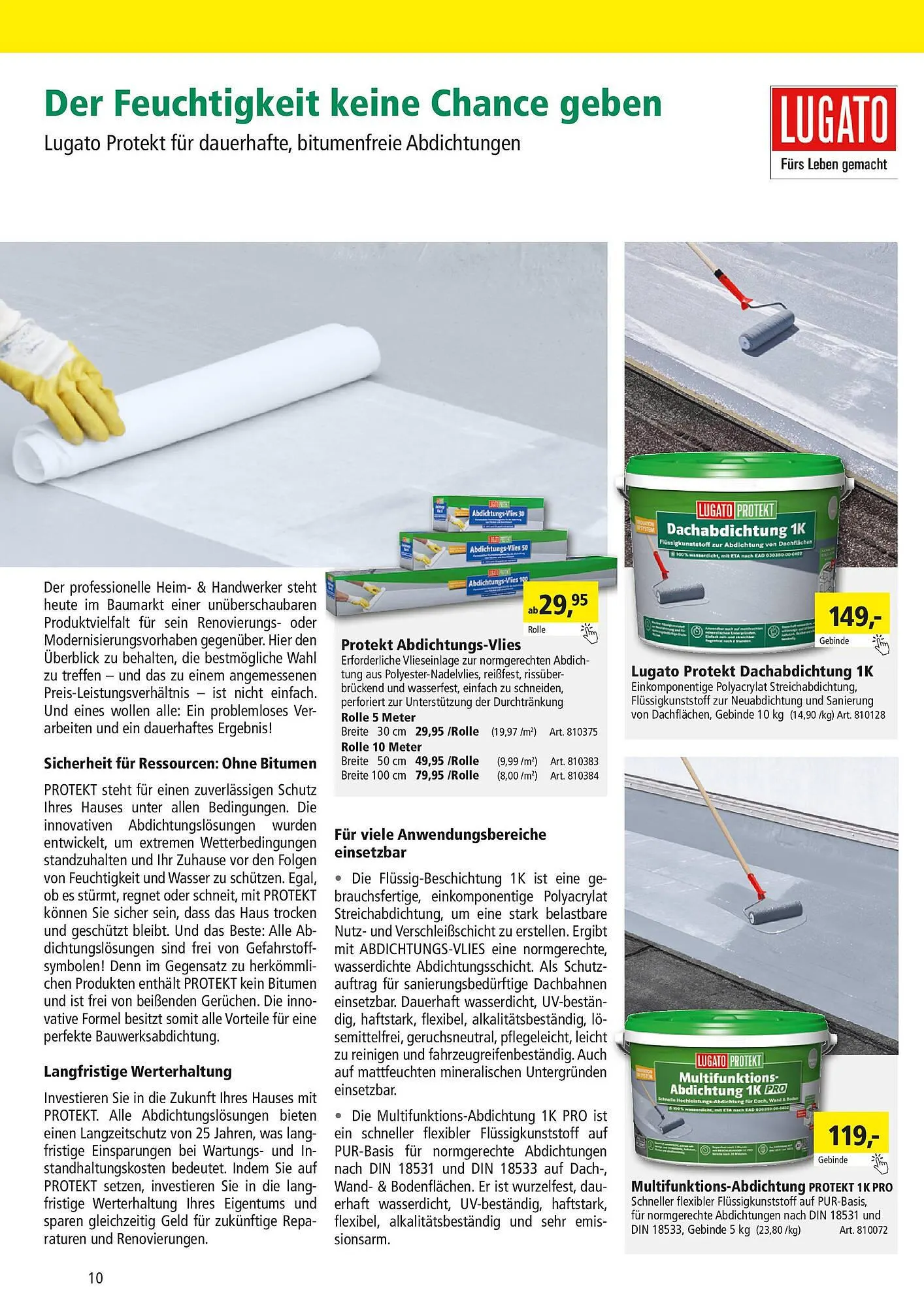 Holz Possling Prospekt von 5. Oktober bis 18. Oktober 2025 - Prospekt seite 10