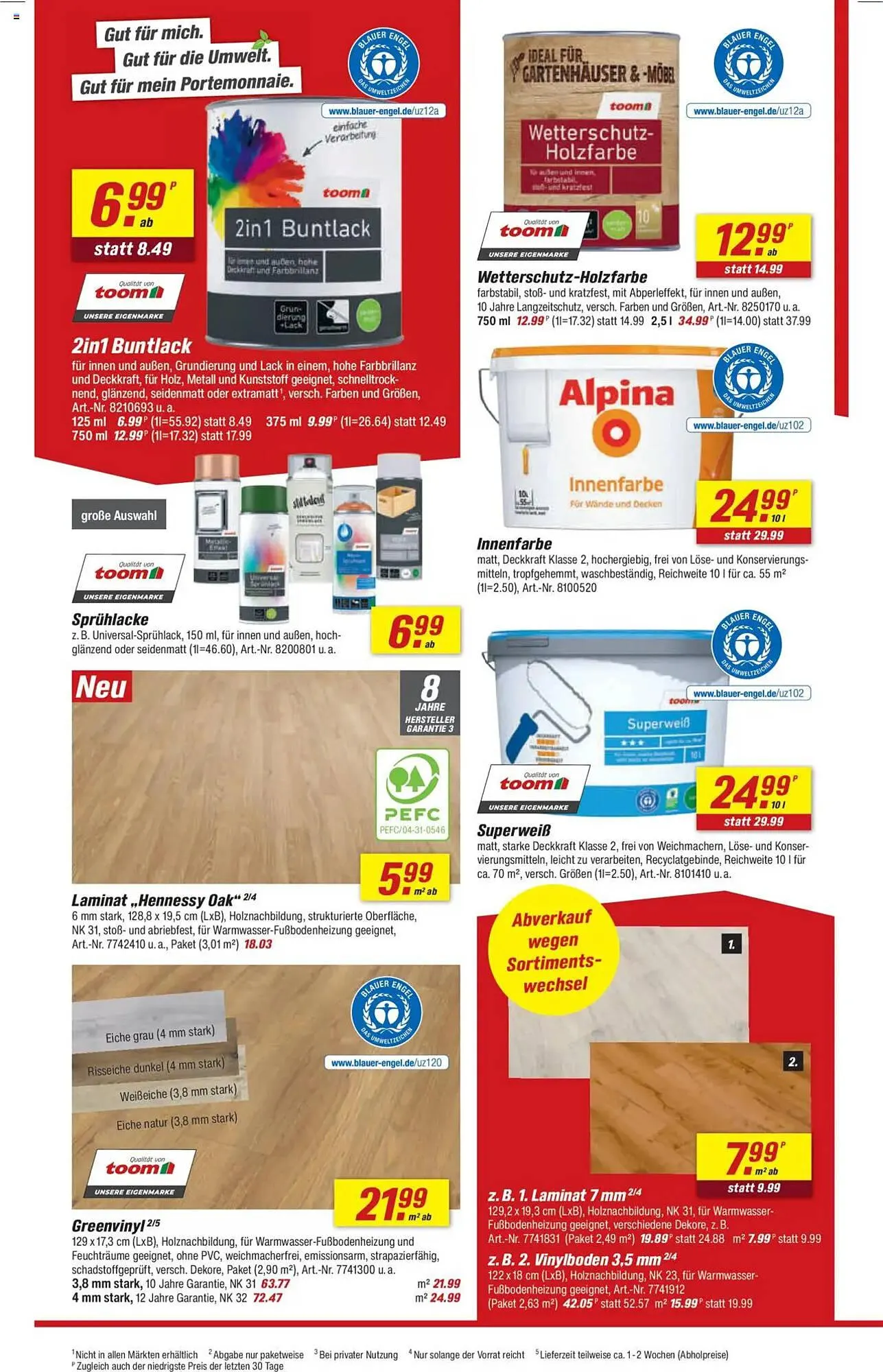 toom Baumarkt Prospekt von 3. Mai bis 9. Mai 2025 - Prospekt seite 16