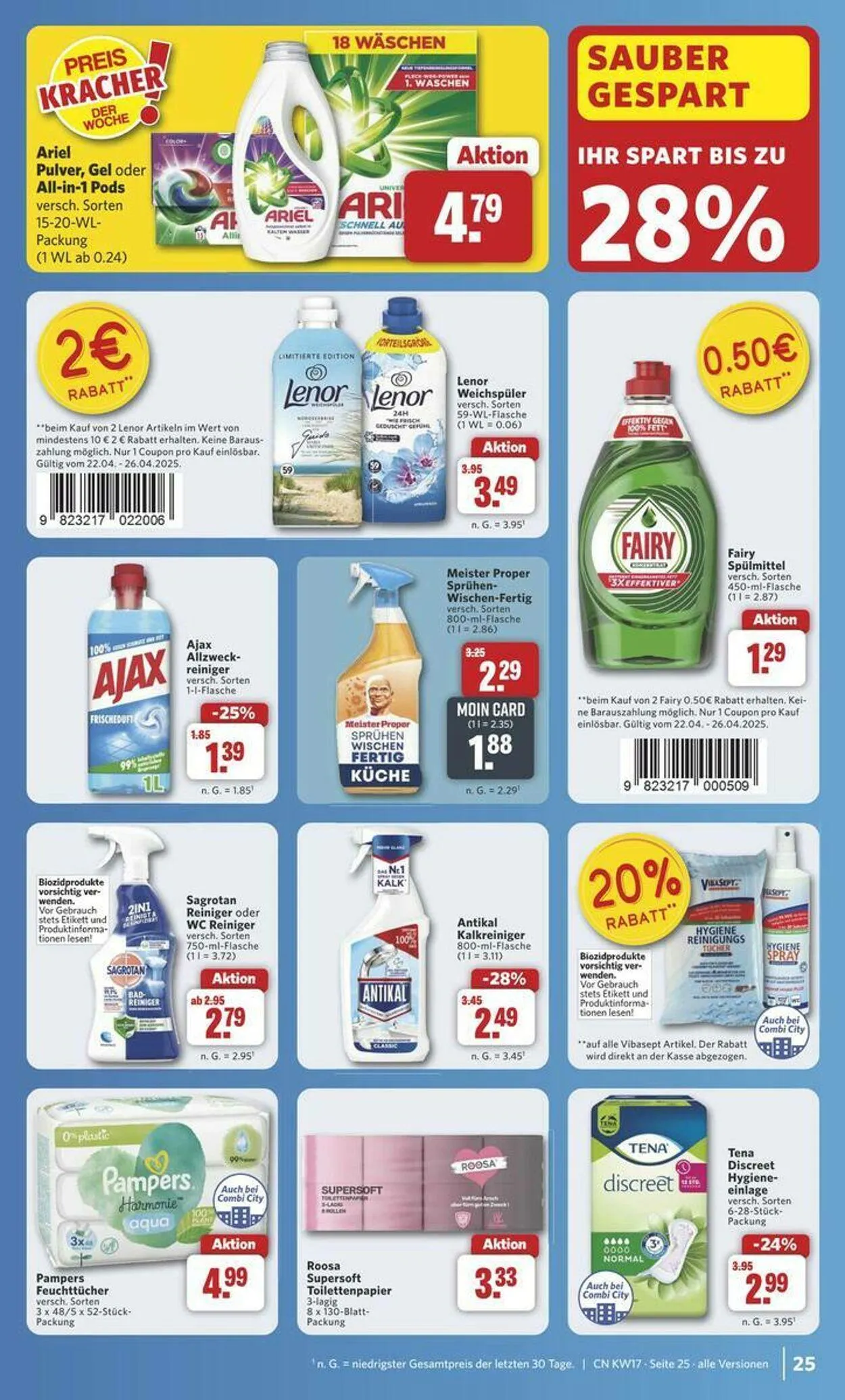 Combi von 22. April bis 26. April 2025 - Prospekt seite 31