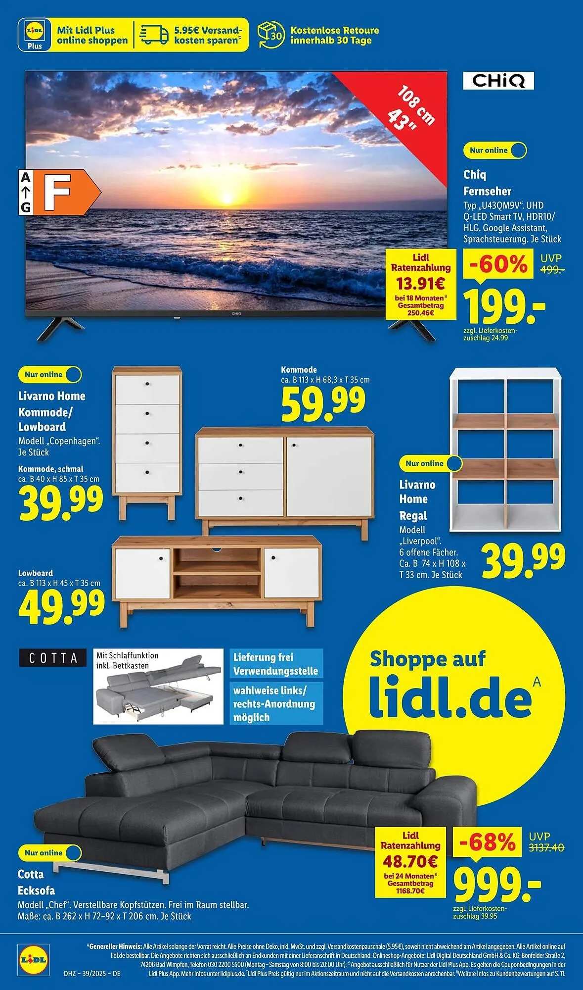 Lidl Prospekt von 22. September bis 28. September 2025 - Prospekt seite 40