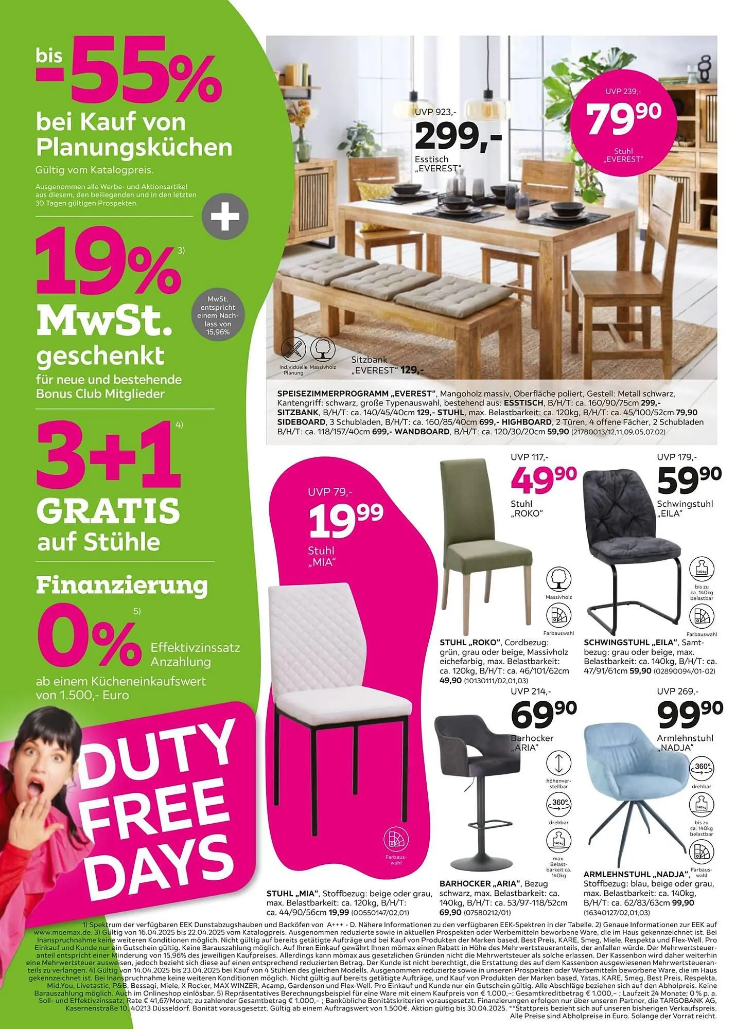 Mömax Prospekt von 14. April bis 24. April 2025 - Prospekt seite 6