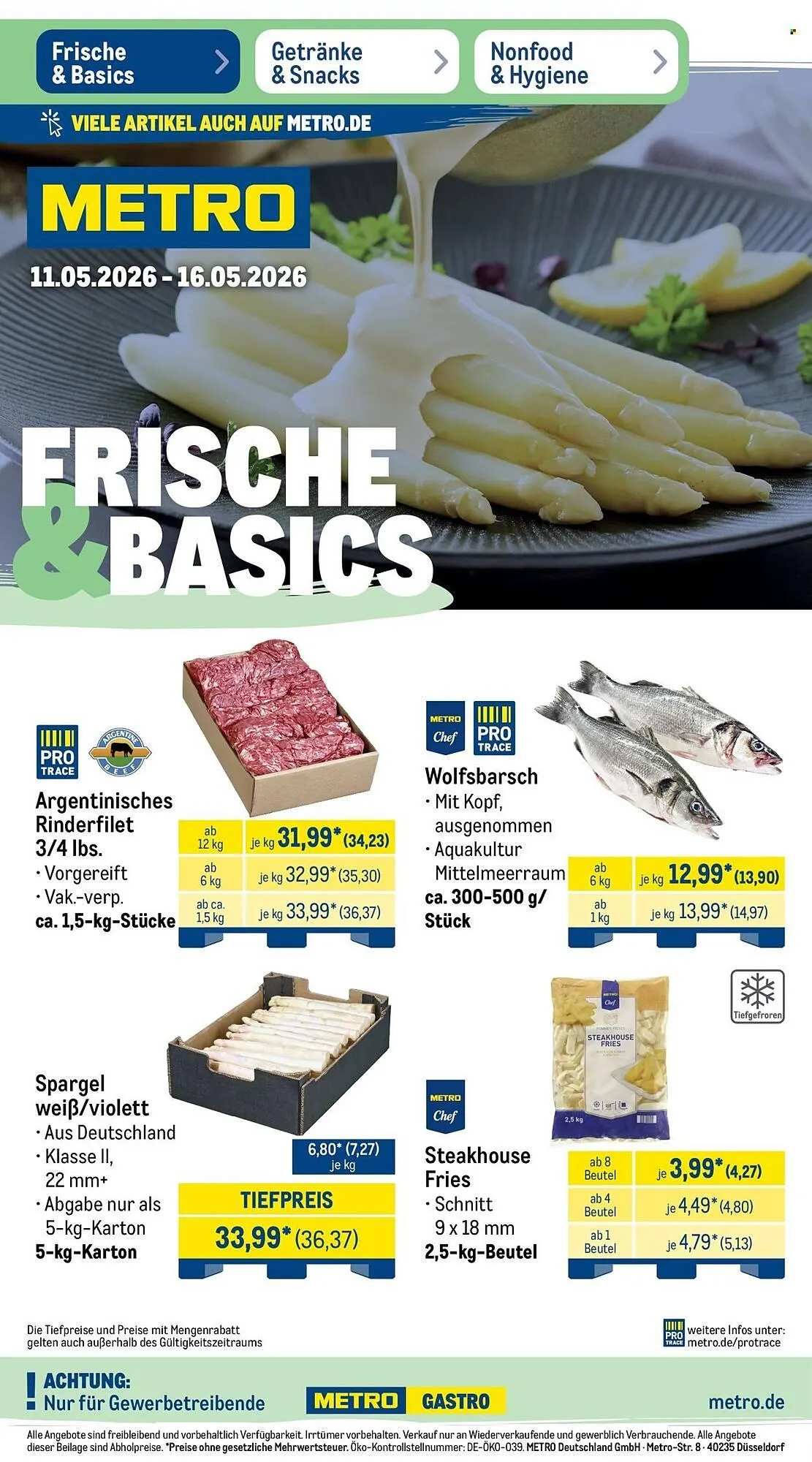 METRO Prospekt von 11. Mai bis 16. Mai 2026 - Prospekt seite 30