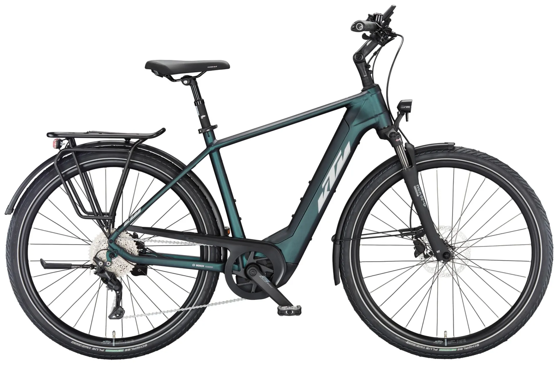 KTM MACINA TOUR CX 510 | Trekking E-Bike | green purple flip matt