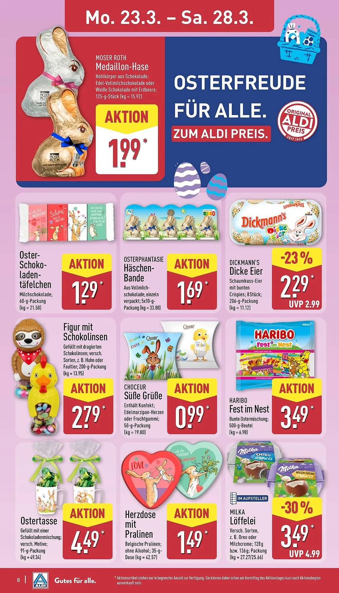 Aldi Nord Prospekt von 23. März bis 28. März 2026 - Prospekt seite 12