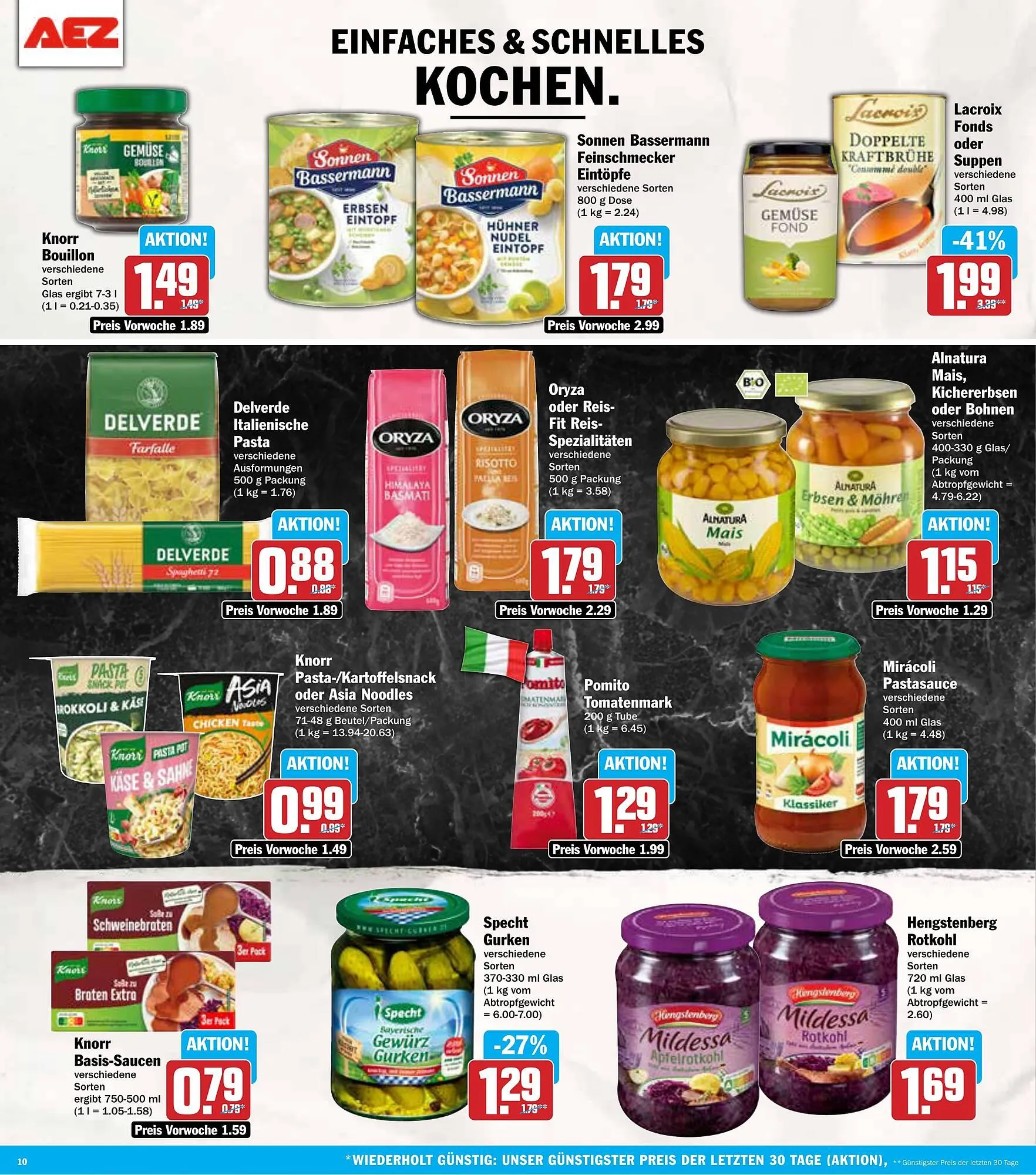 AEZ Prospekt von 17. März bis 22. März 2025 - Prospekt seite 10