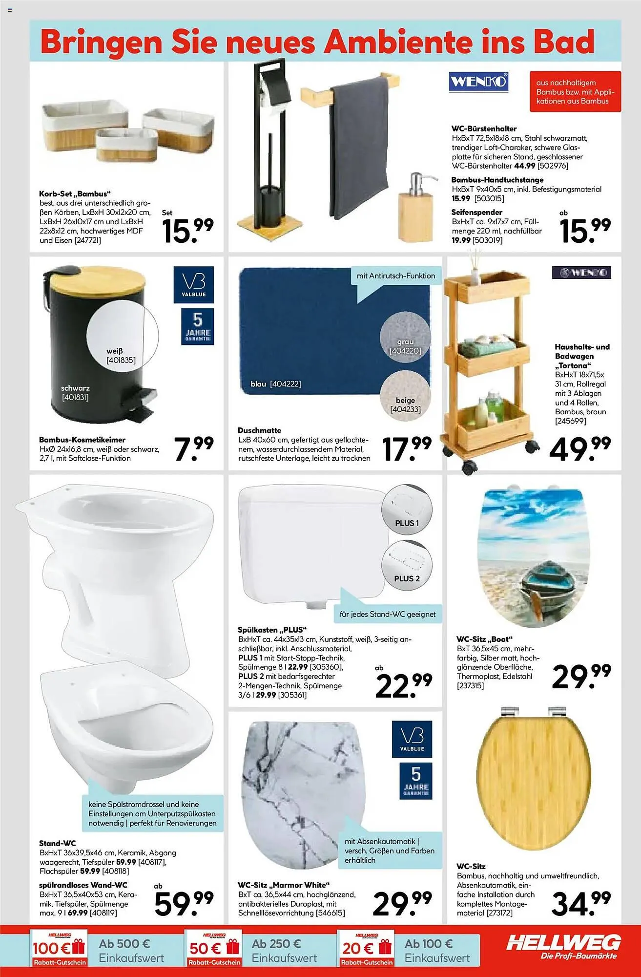 Hellweg Prospekt von 27. Oktober bis 1. November 2025 - Prospekt seite 15