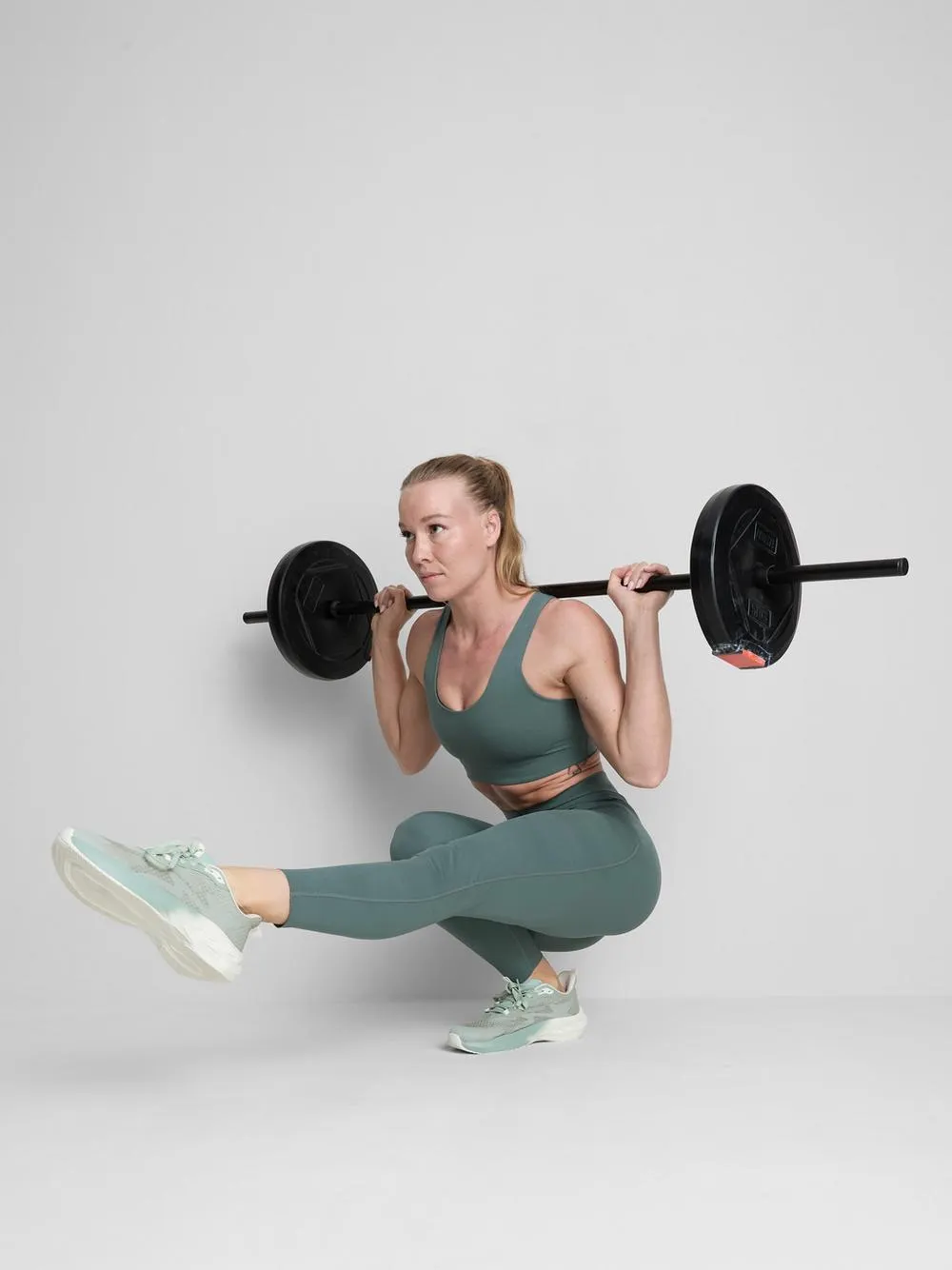 „BodySculpt“ Leggings mit mittlerer Leibhöhe