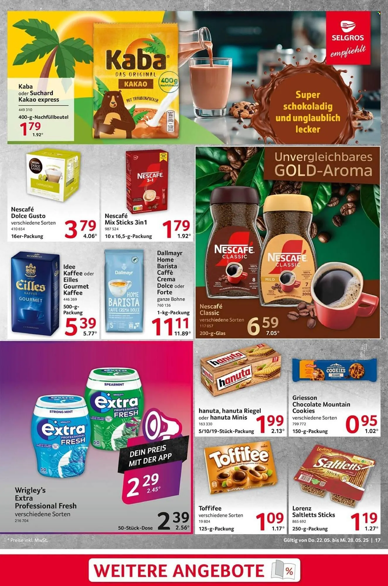 Selgros Prospekt von 22. Mai bis 28. Mai 2025 - Prospekt seite 17