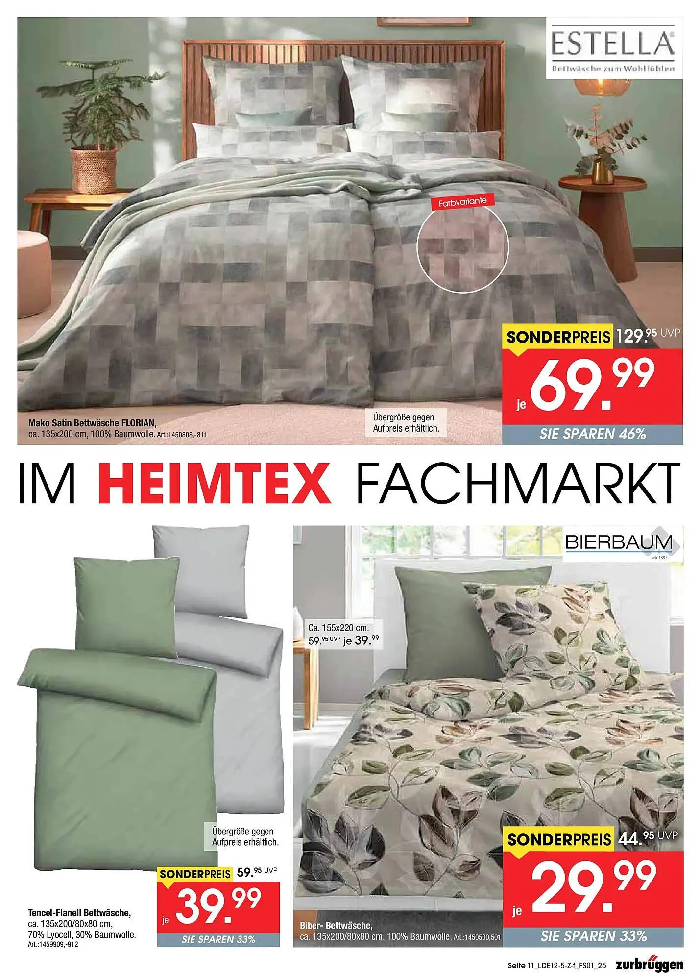 Zurbrüggen Prospekt von 5. Dezember bis 10. Januar 2026 - Prospekt seite 11