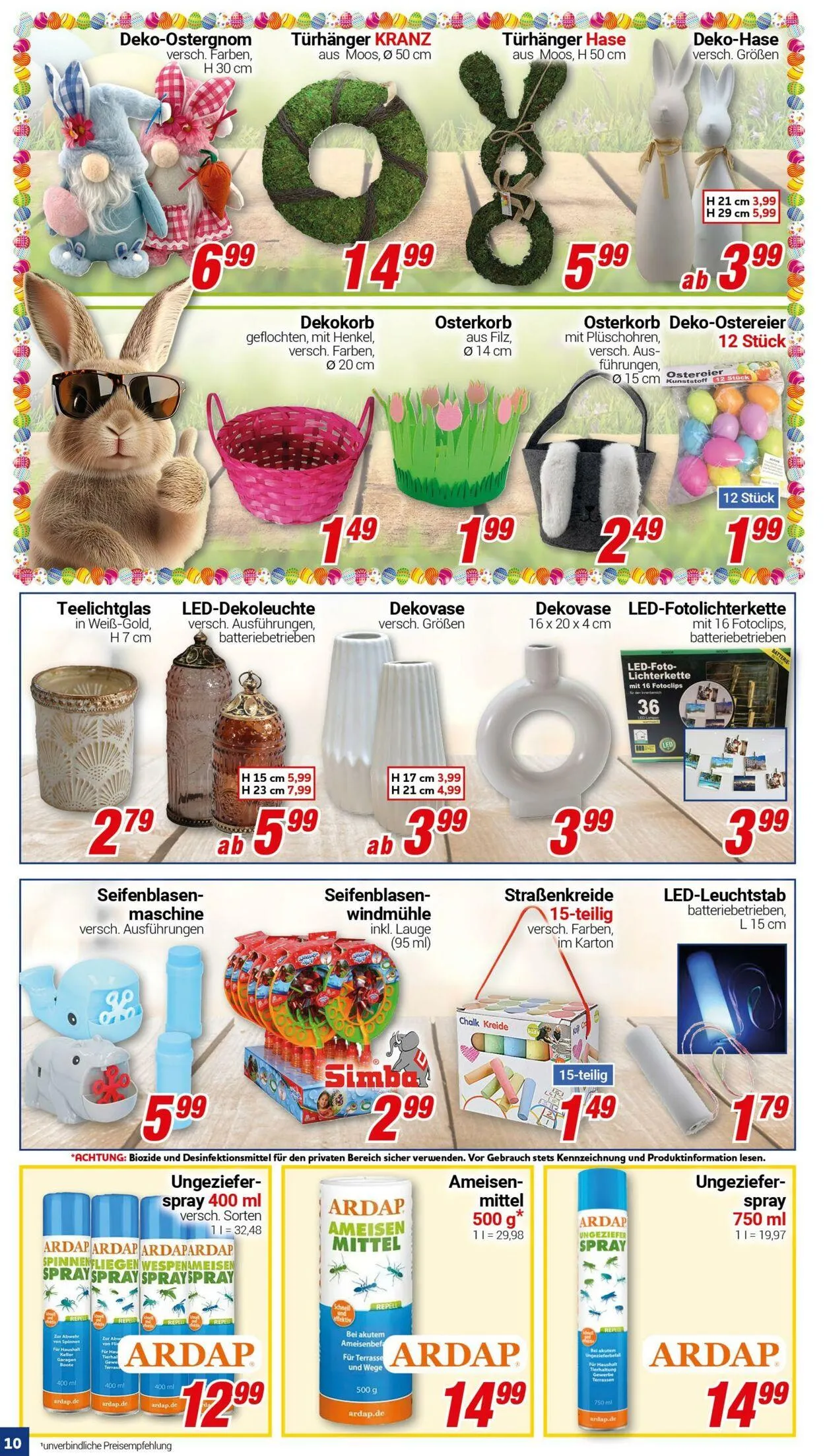 CENTERSHOP von 9. April bis 23. April 2025 - Prospekt seite 10