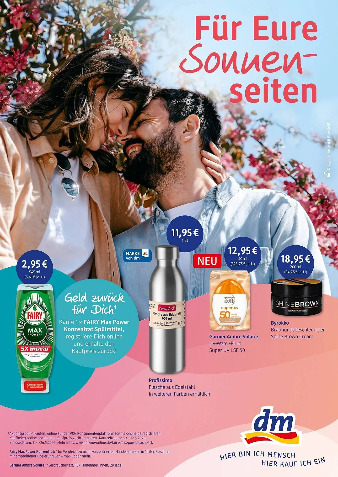 Dm drogerie Prospekt von 8. April bis 2. Mai 2026 - Prospekt seite 1