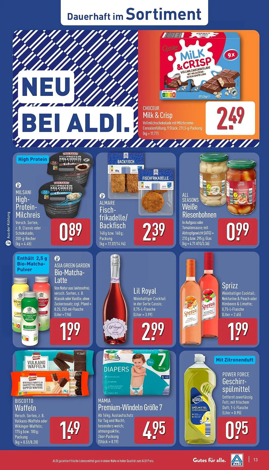 Aldi Nord Prospekt von 7. April bis 11. April 2026 - Prospekt seite 13