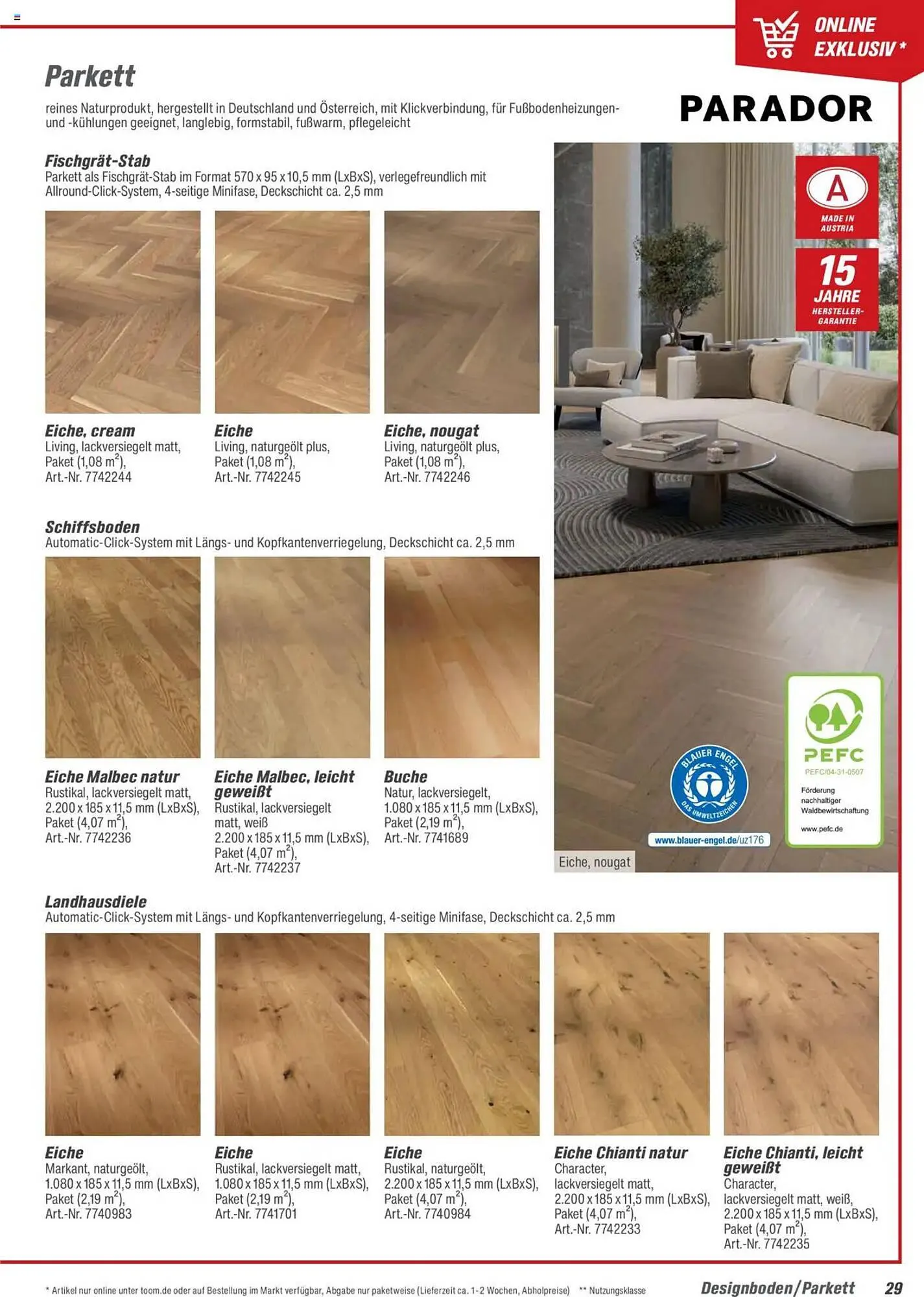 toom Baumarkt Prospekt von 21. August bis 31. Dezember 2025 - Prospekt seite 29