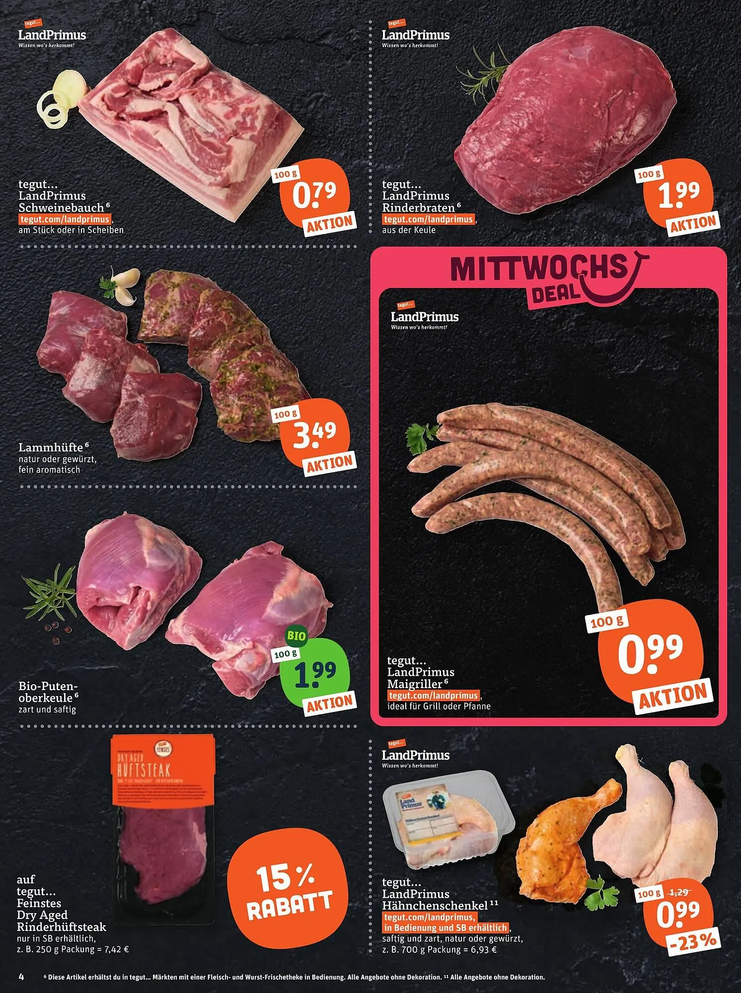 Tegut Prospekt von 20. März bis 21. März 2026 - Prospekt seite 6