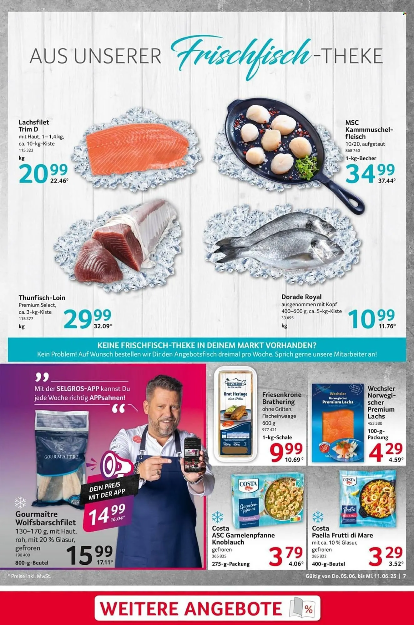 Selgros Prospekt von 5. Juni bis 11. Juni 2025 - Prospekt seite 7