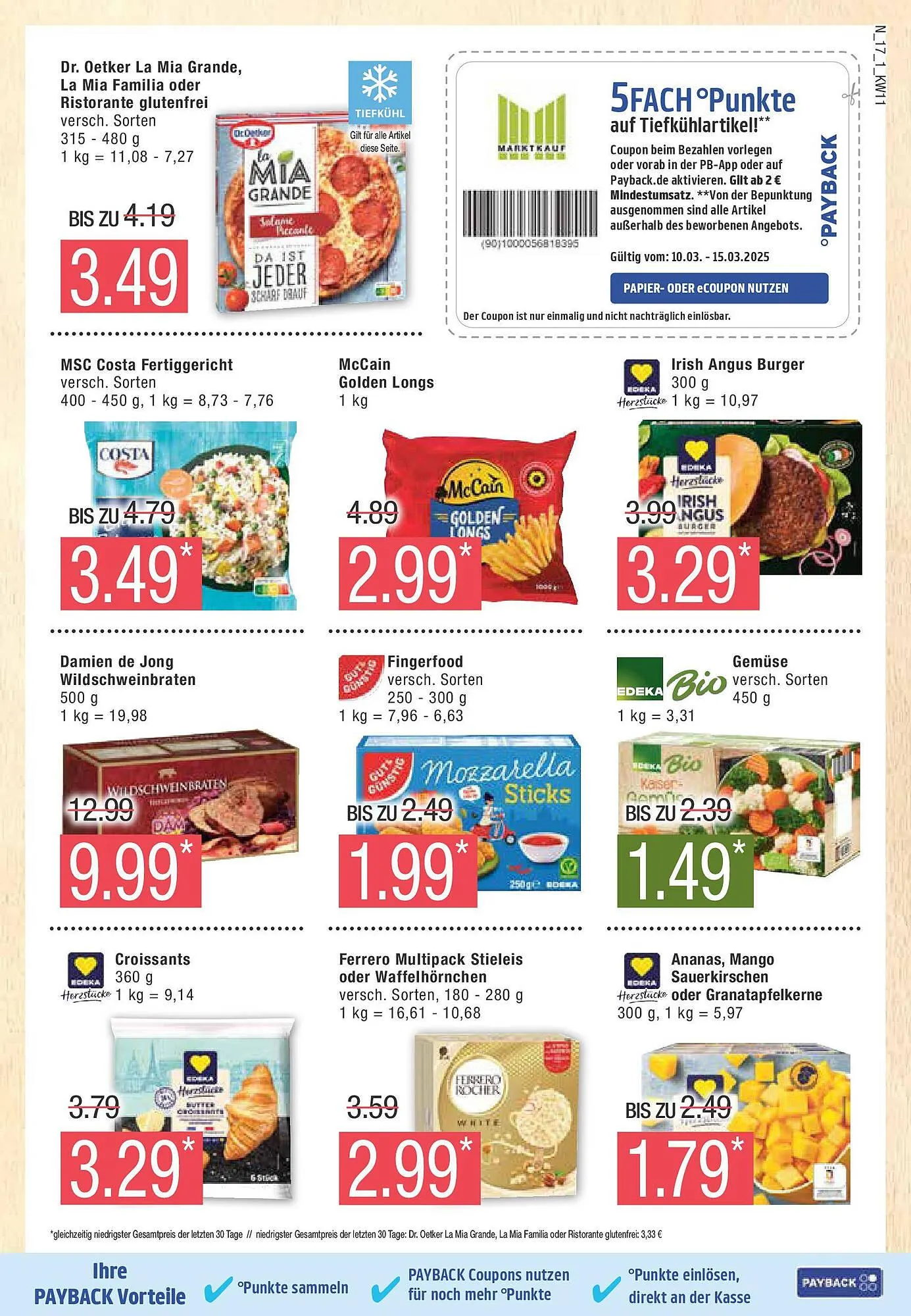 Marktkauf Prospekt von 9. März bis 15. März 2025 - Prospekt seite 17