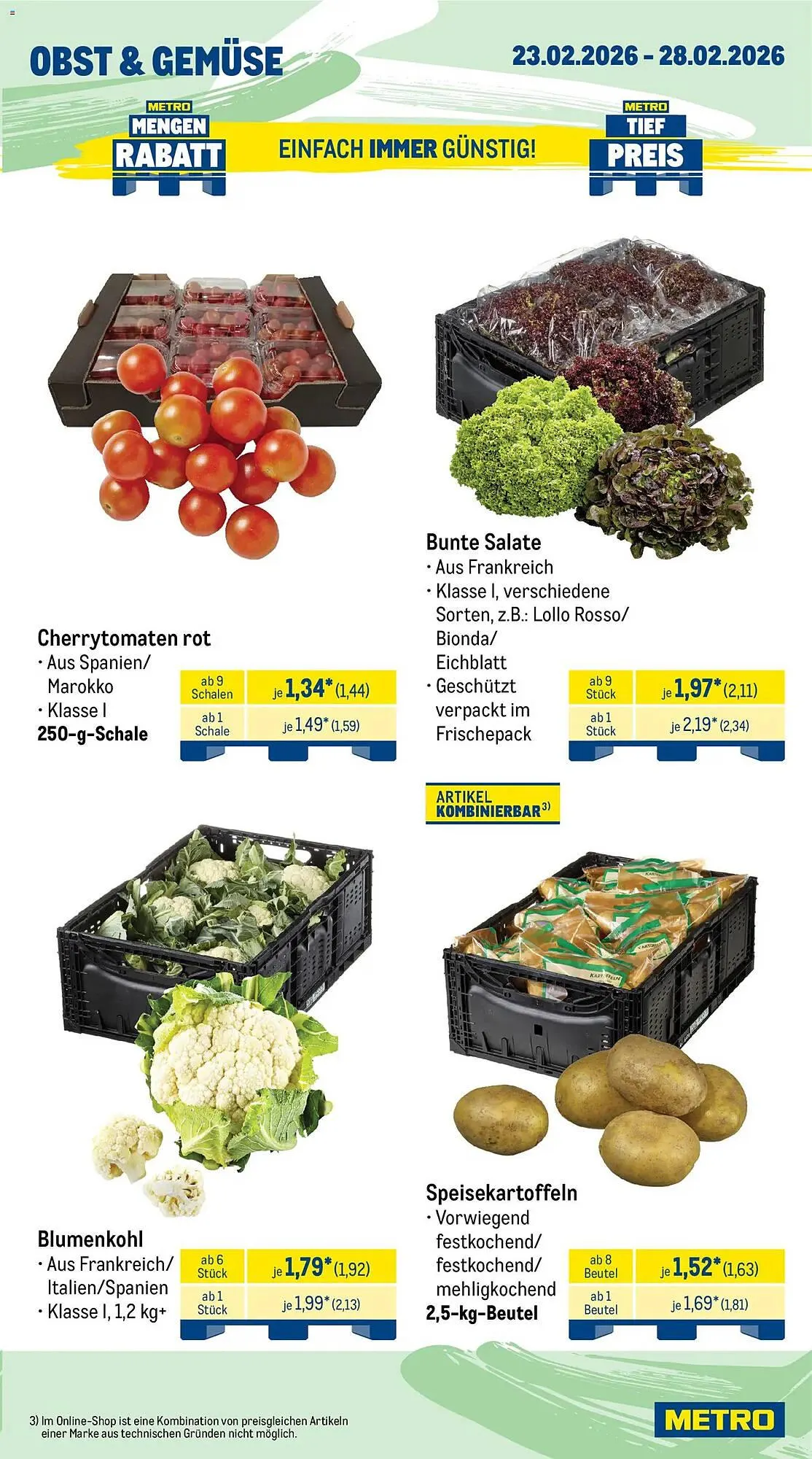 METRO Prospekt von 23. Februar bis 28. Februar 2026 - Prospekt seite 9