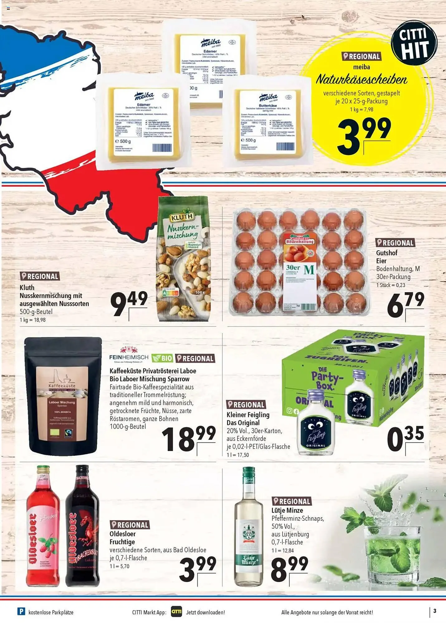 CITTI Markt Prospekt von 30. Juli bis 12. August 2025 - Prospekt seite 3