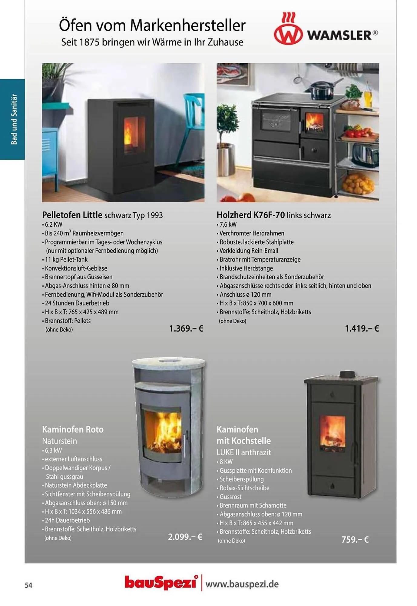 BauSpezi Prospekt von 15. April bis 31. Dezember 2026 - Prospekt seite 56