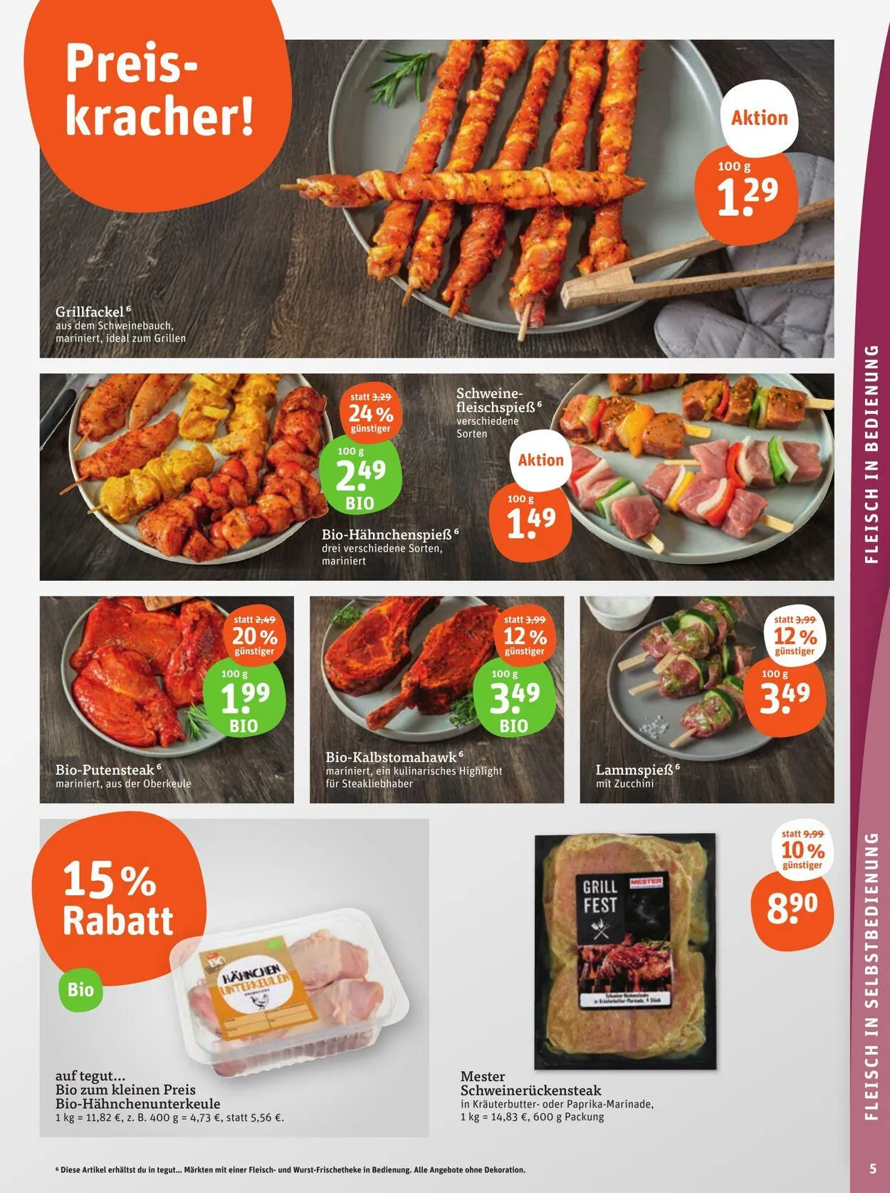 Tegut Aktueller Prospekt von 5. Mai bis 11. Mai 2025 - Prospekt seite 7