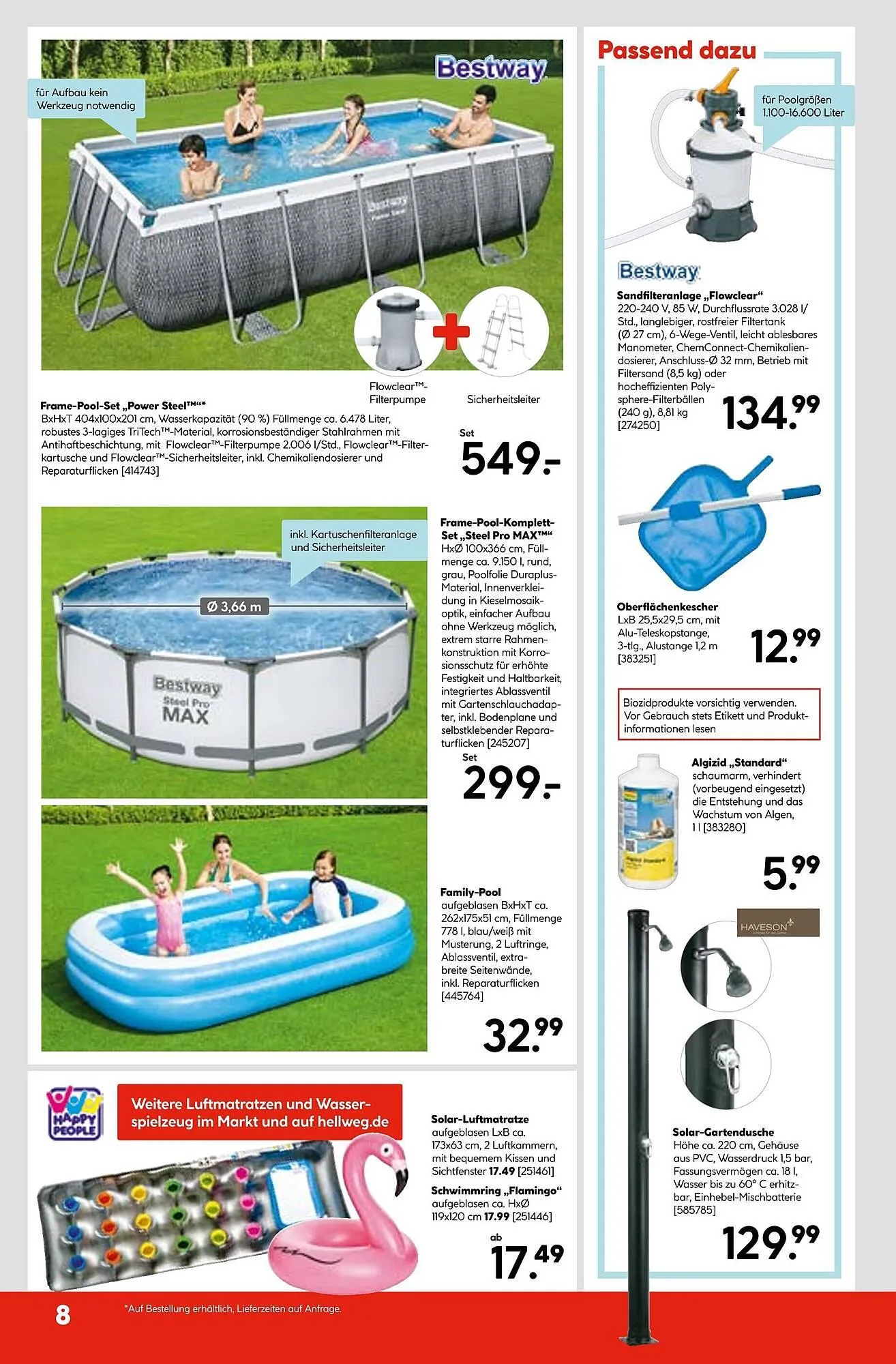 Hellweg Prospekt von 19. Mai bis 24. Mai 2025 - Prospekt seite 8