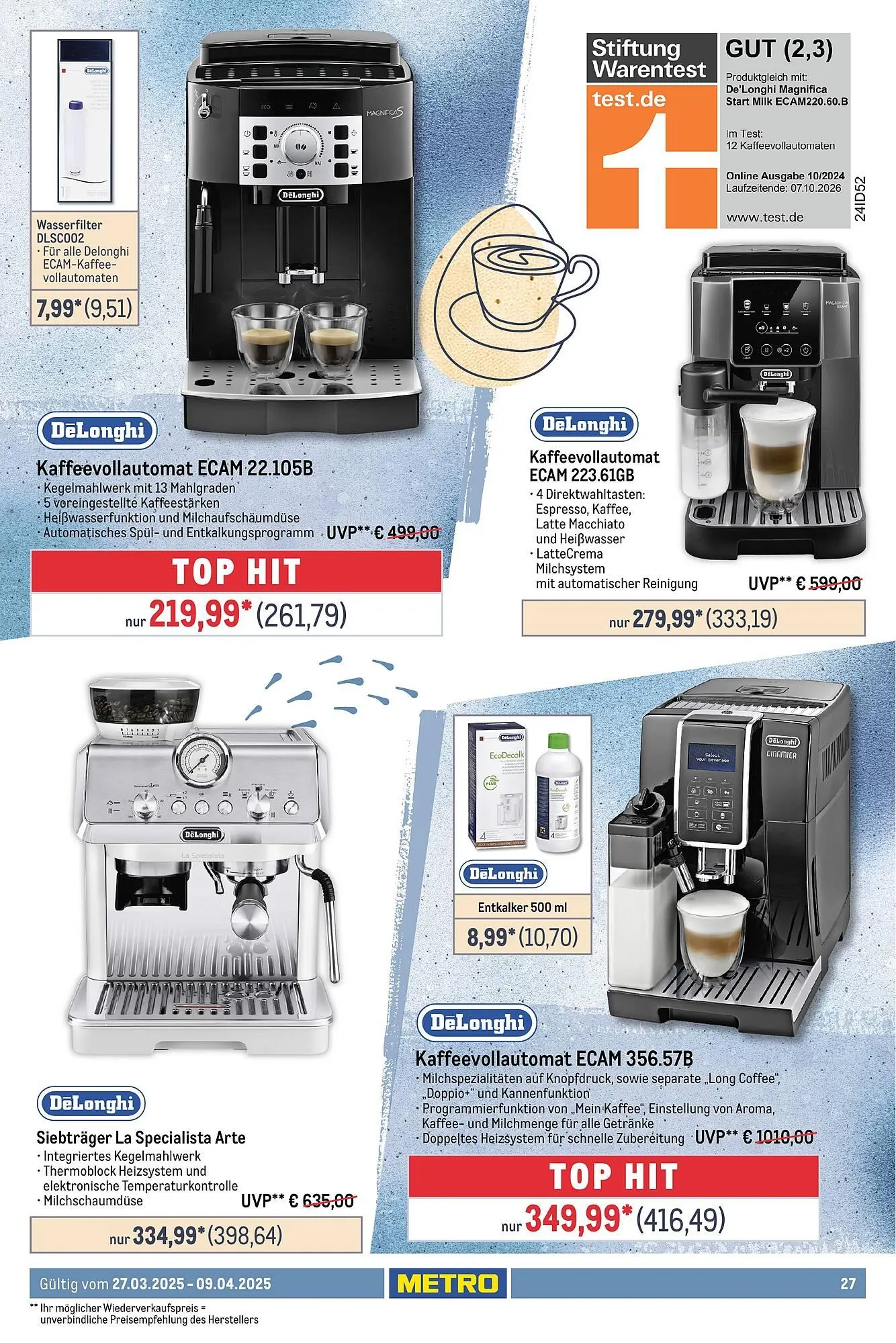 METRO Prospekt von 27. März bis 8. April 2025 - Prospekt seite 27