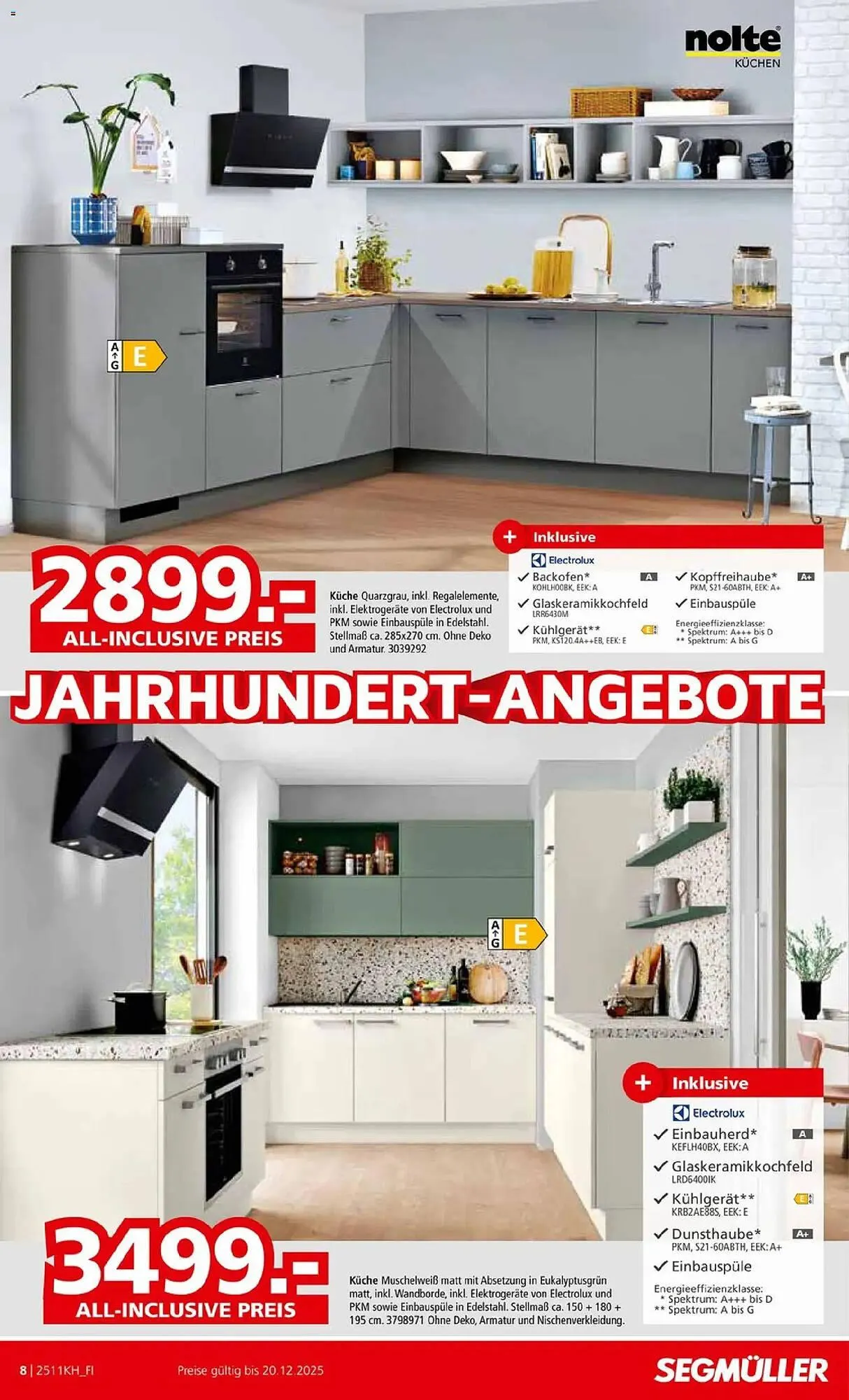 Segmüller Prospekt von 1. November bis 20. Dezember 2025 - Prospekt seite 8