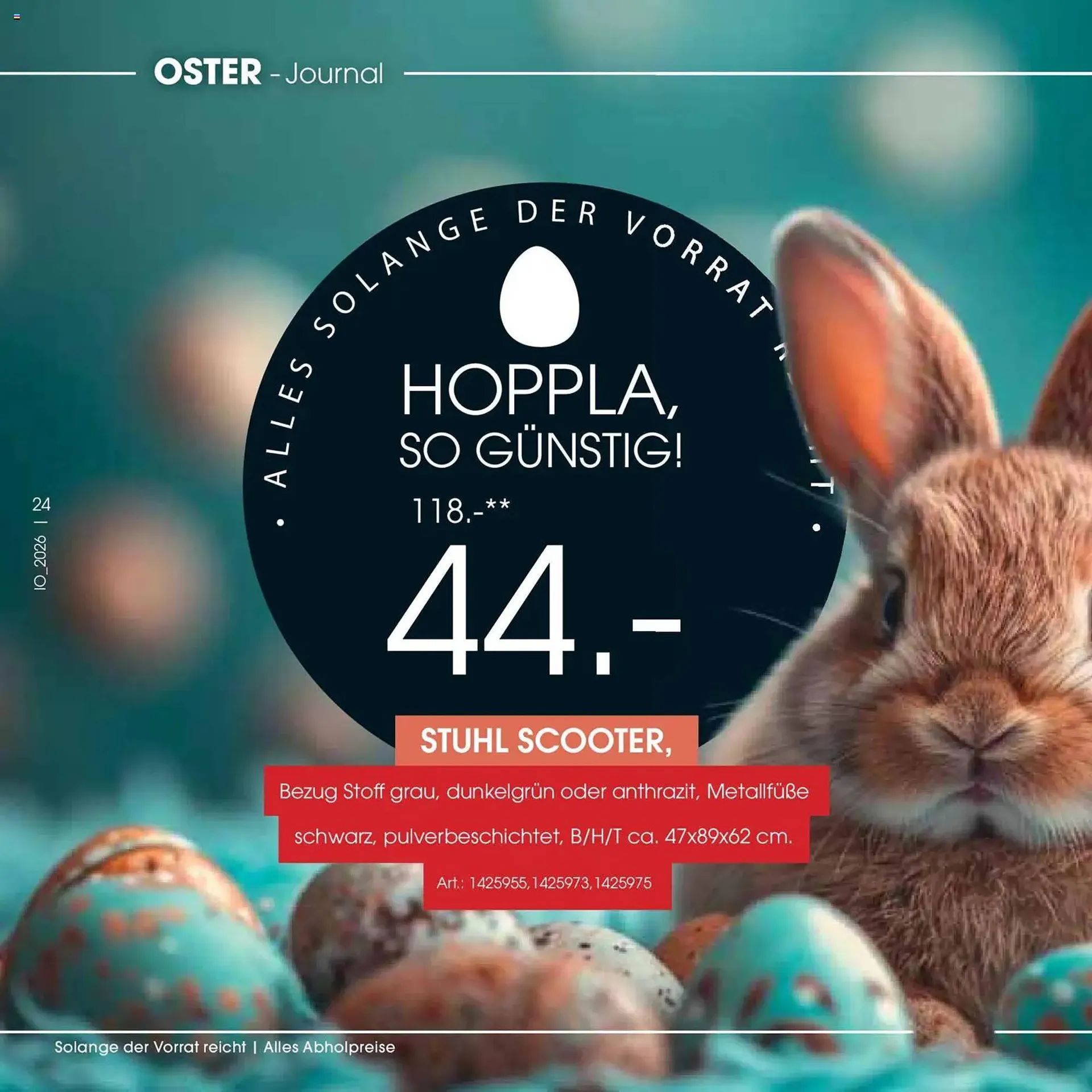 Zurbrüggen Prospekt von 23. März bis 11. April 2026 - Prospekt seite 24